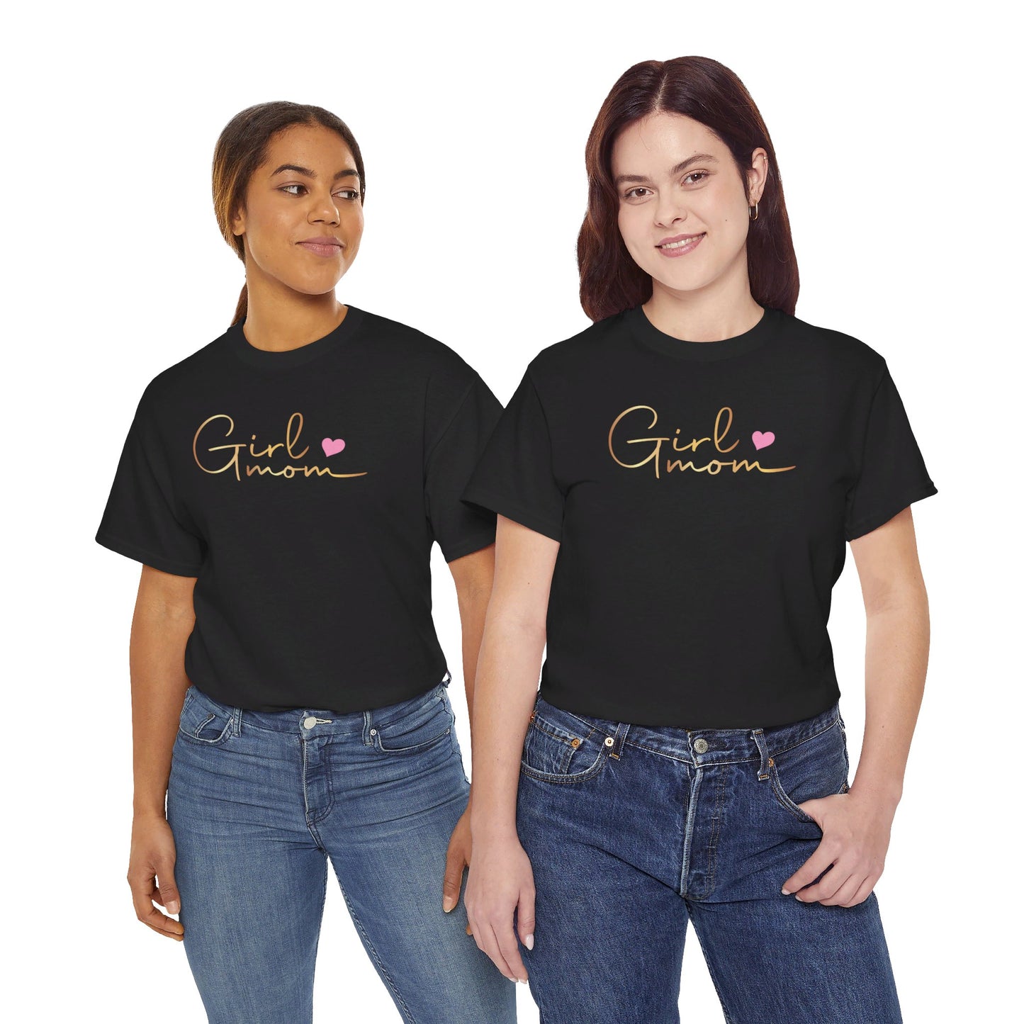 Girl Mom Unisex Heavy Cotton Tee