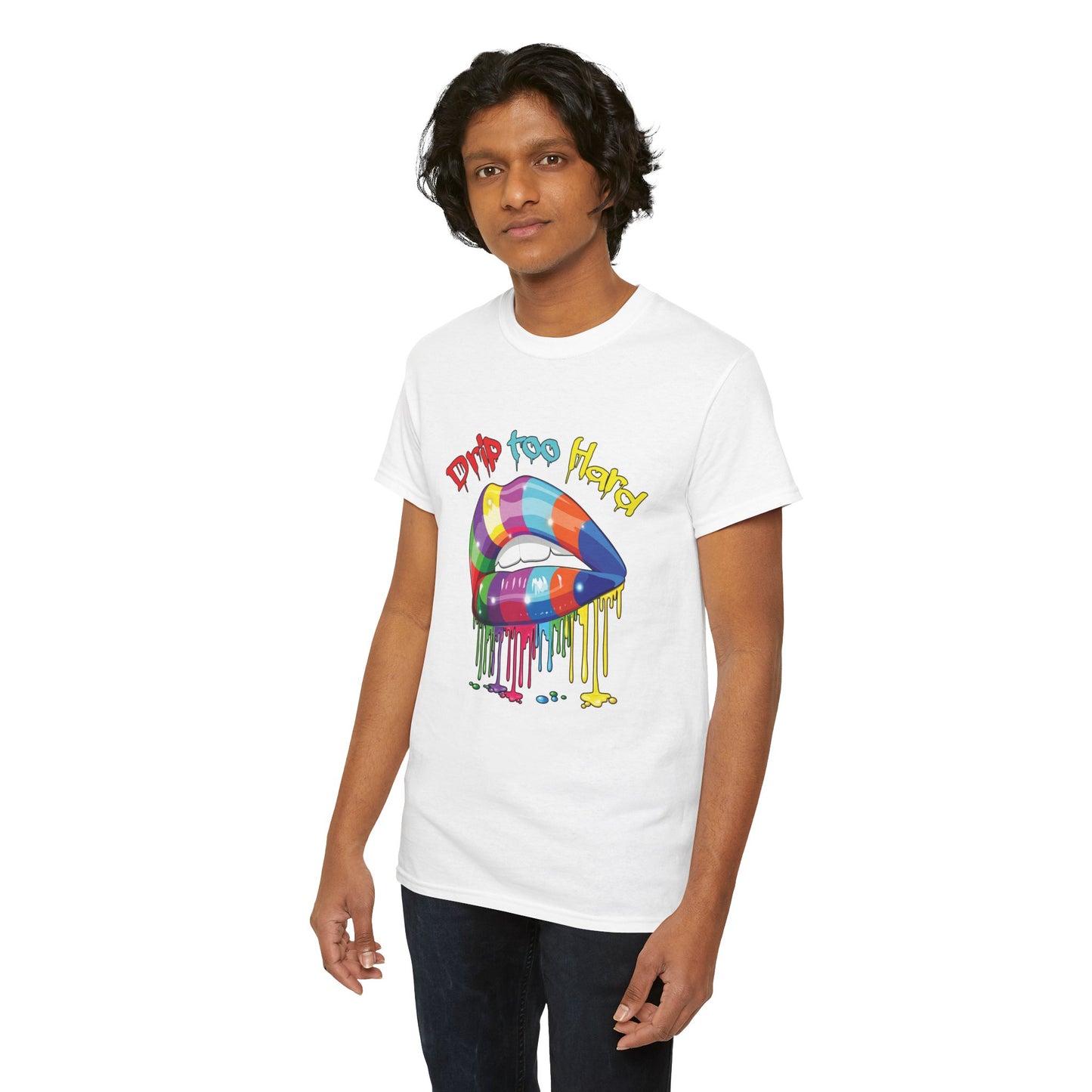 Fun Colorful Stylish Unisex Heavy Cotton Tee