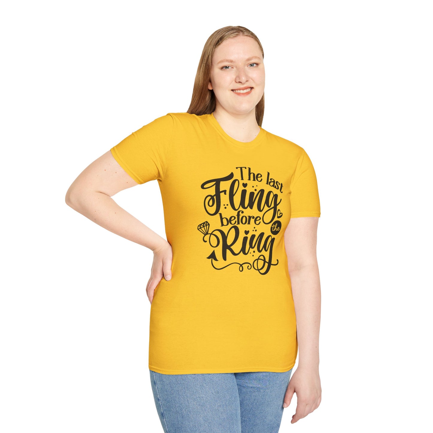 Bachelorette Softstyle T-Shirt - The Last Fling Before the Ring