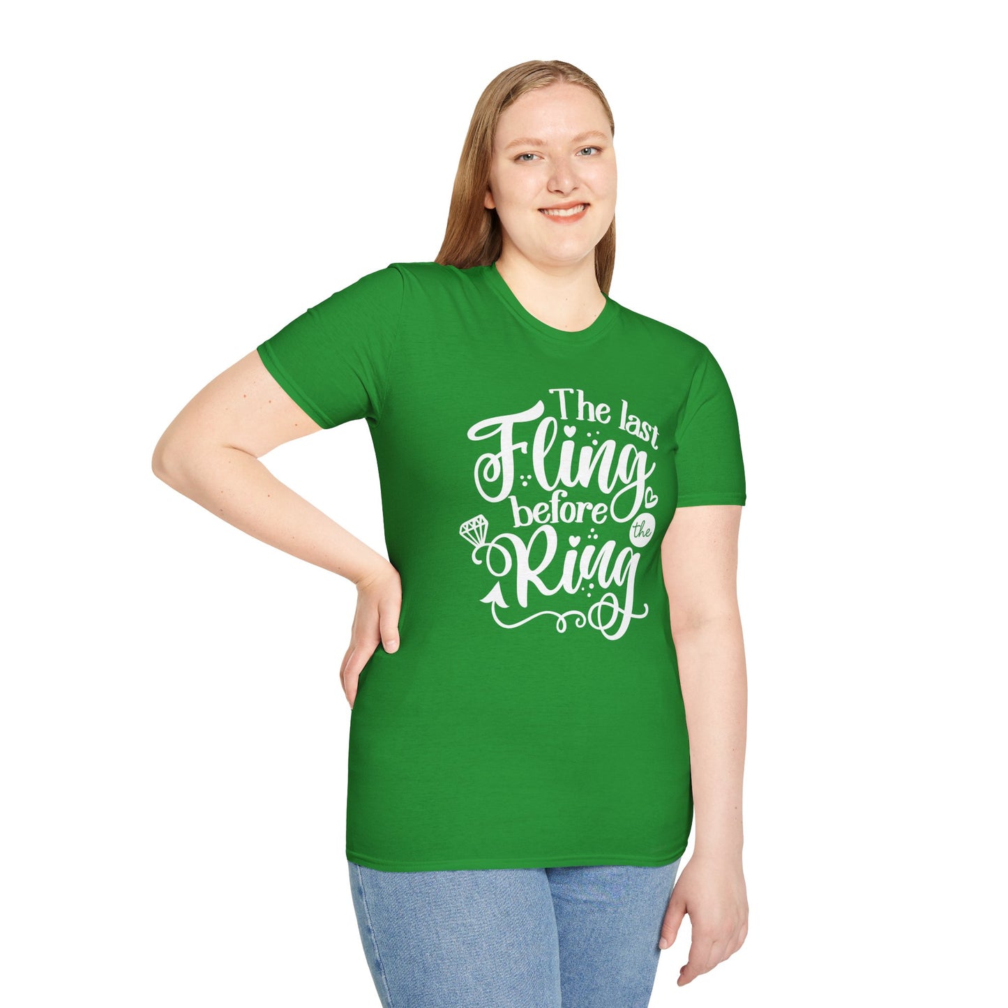 Bachelorette Softstyle T-Shirt - The Last Fling Before the Ring
