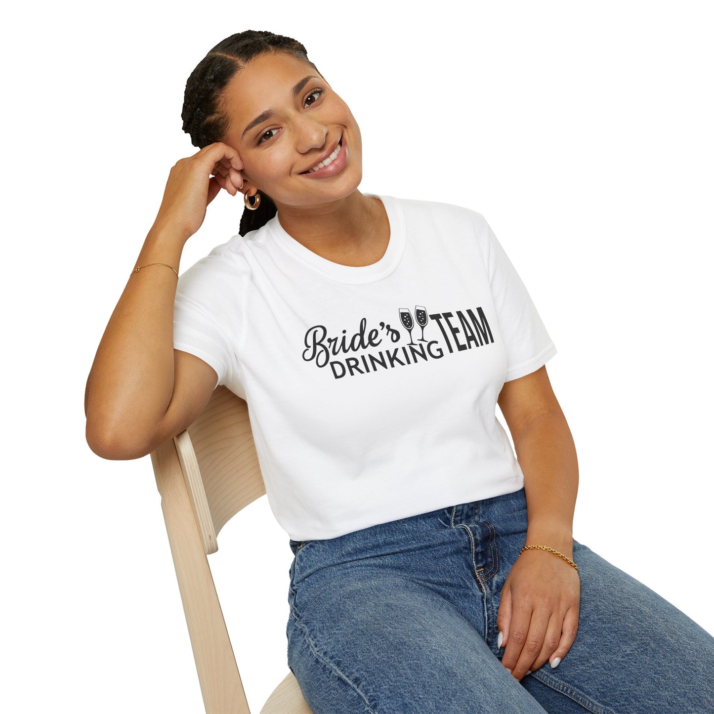 Bachelorette Party T-Shirt - Bride's Drinking Team