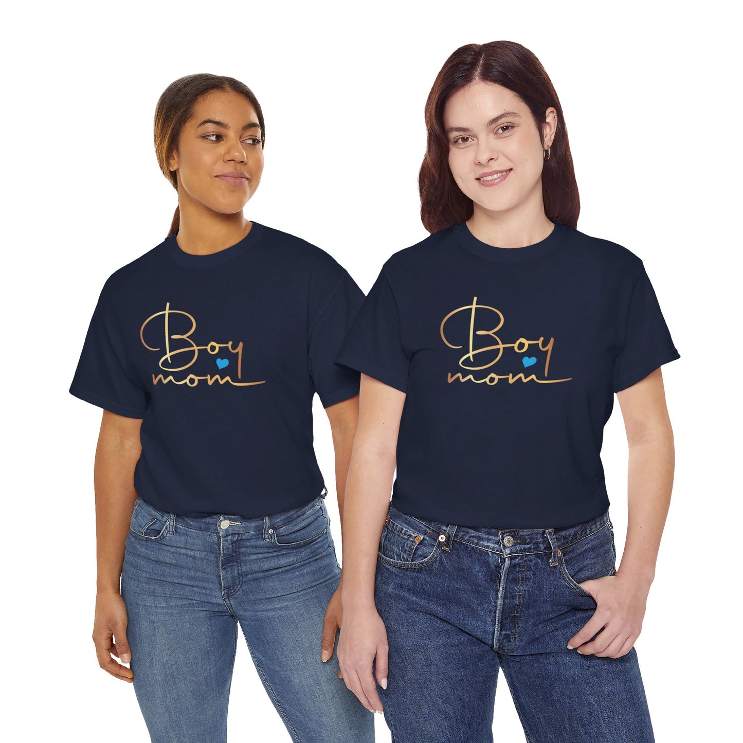 Boy Mom Unisex Heavy Cotton Tee