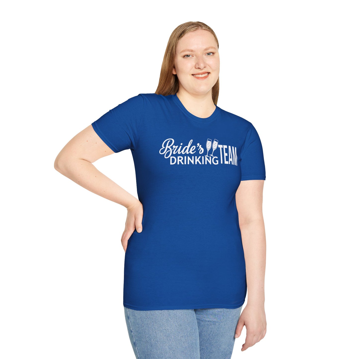 Bachelorette Party T-Shirt - Bride's Drinking Team
