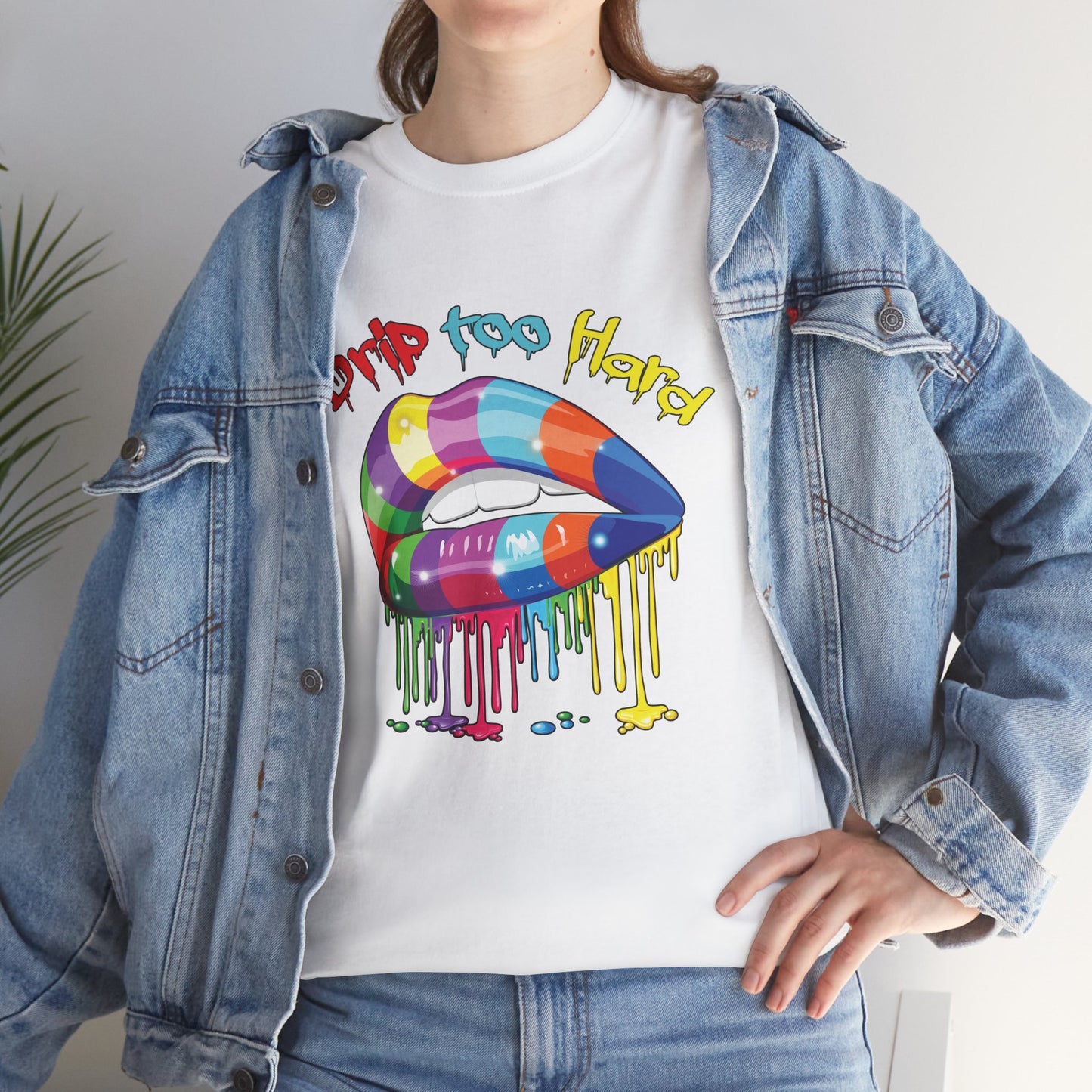 Fun Colorful Stylish Unisex Heavy Cotton Tee