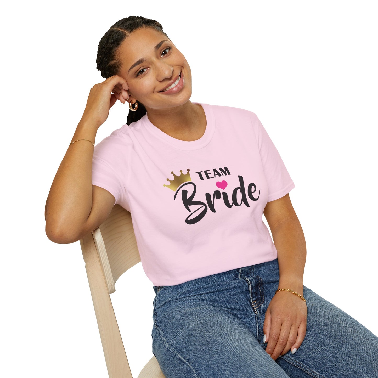 T-Shirt Bachelorette Team Bride Softstyle Unisex Tee