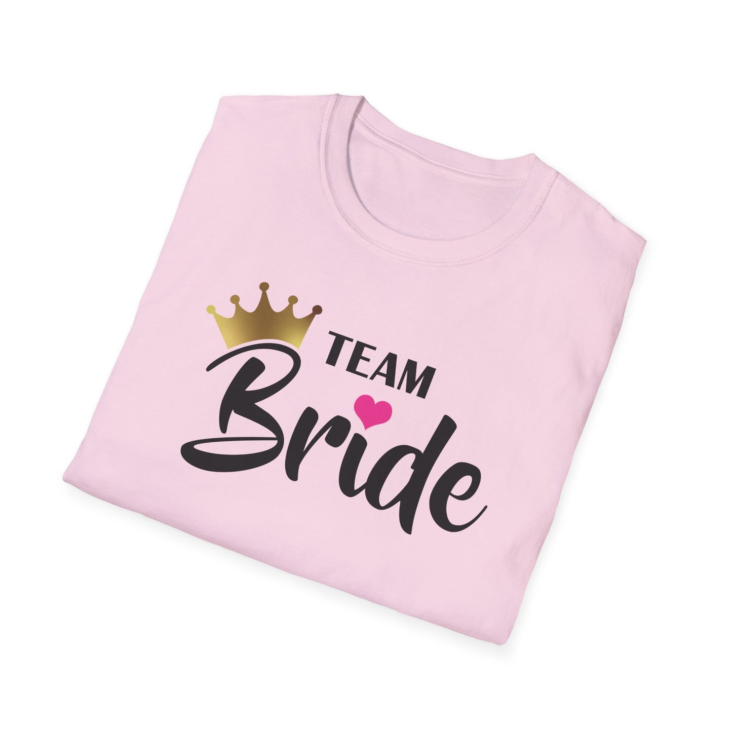 T-Shirt Bachelorette Team Bride Softstyle Unisex Tee