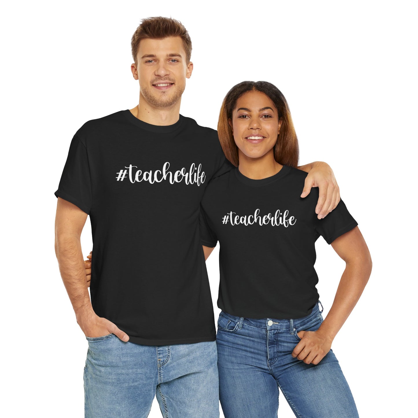 #teacherlife Unisex Heavy Cotton Tee
