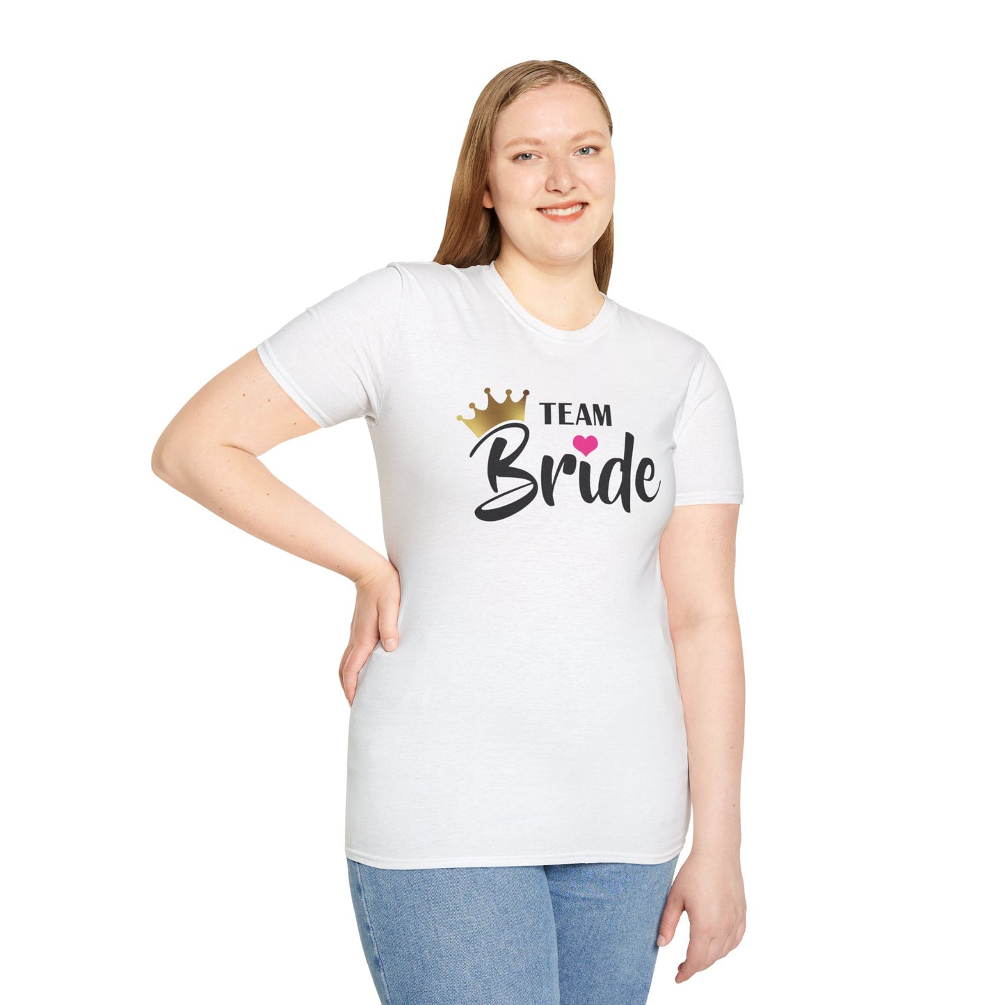 T-Shirt Bachelorette Team Bride Softstyle Unisex Tee