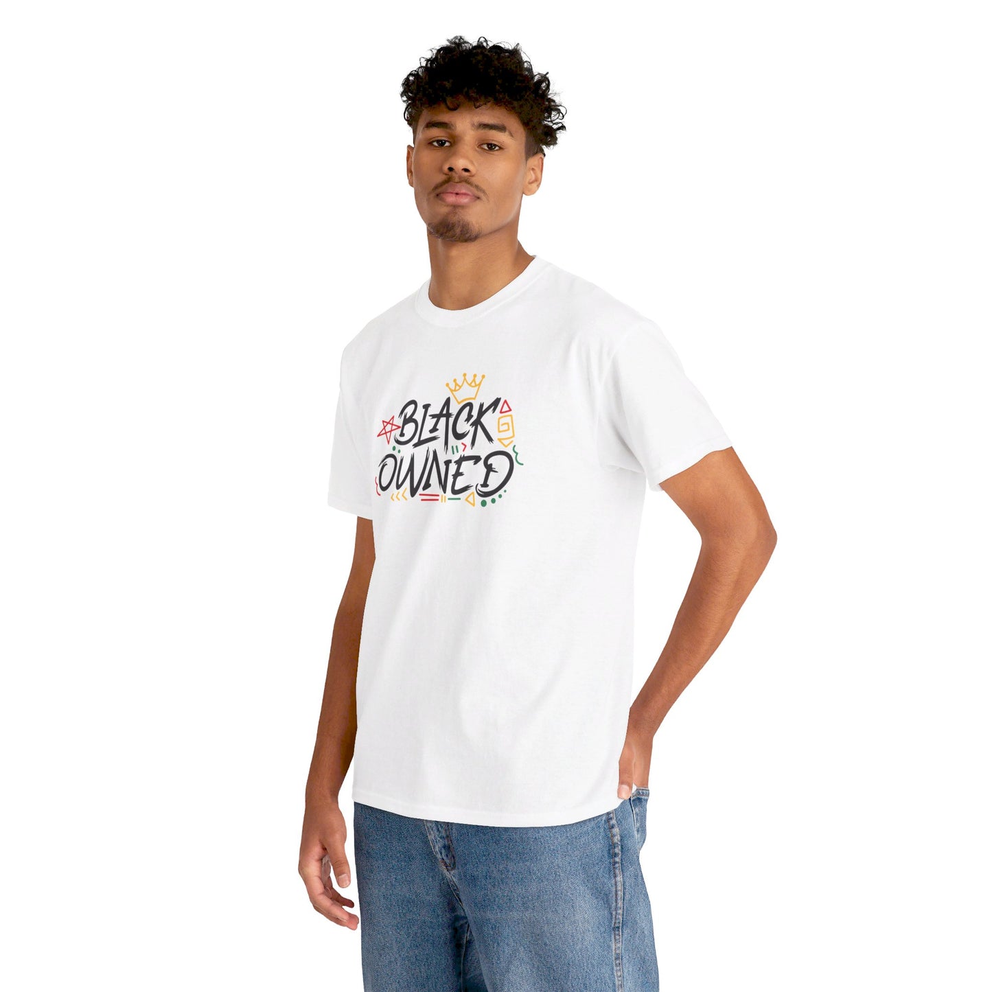 Black Owned Graphic Unisex Heavy Cotton Tee