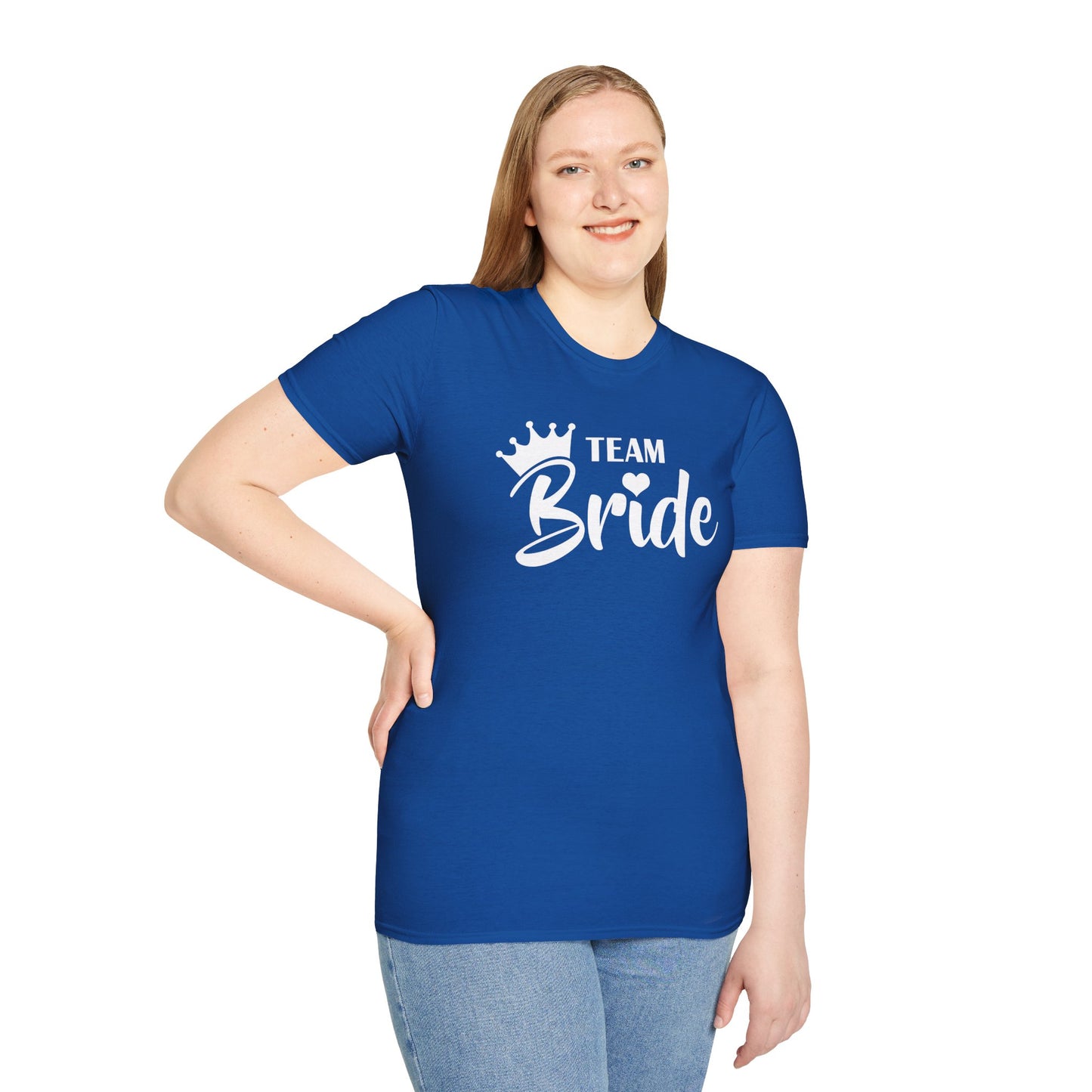 T-Shirt Bachelorette Team Bride Softstyle Unisex Tee