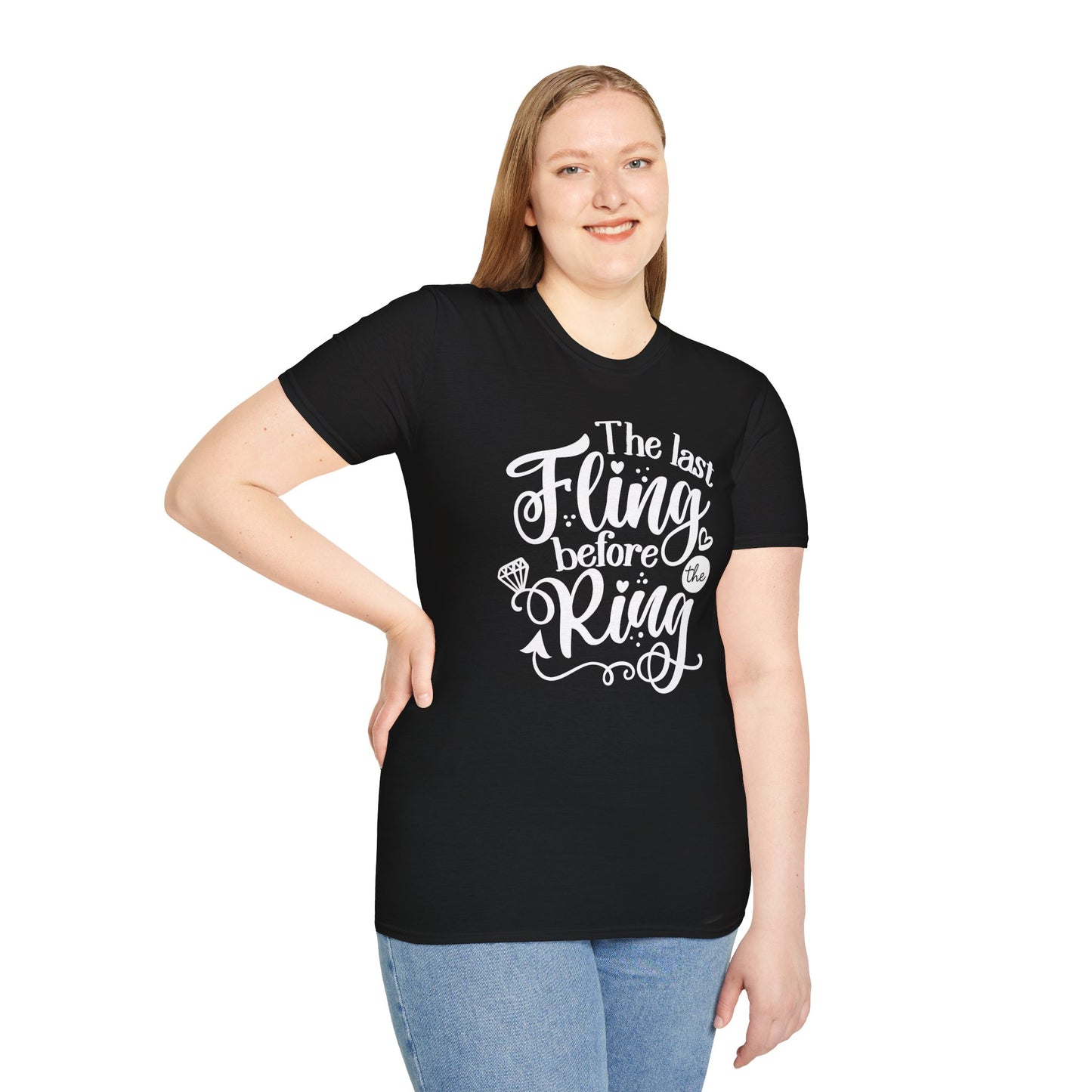 Bachelorette Softstyle T-Shirt - The Last Fling Before the Ring