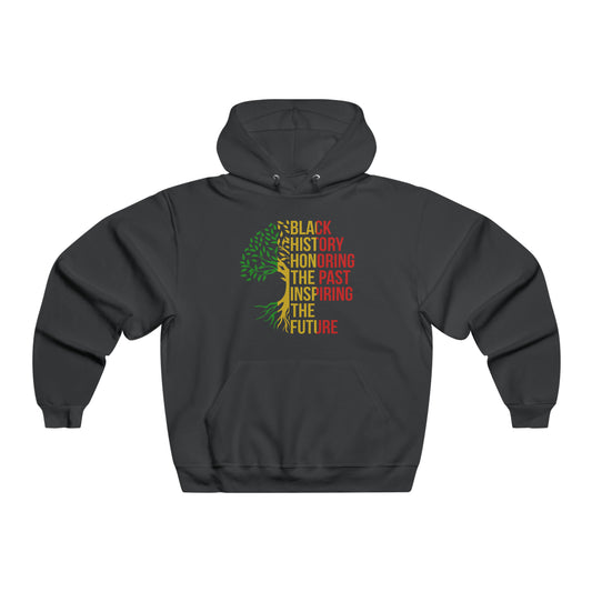 Black History Leaders Graphic Front and Back NUBLEND® Hooded Sweatshirt