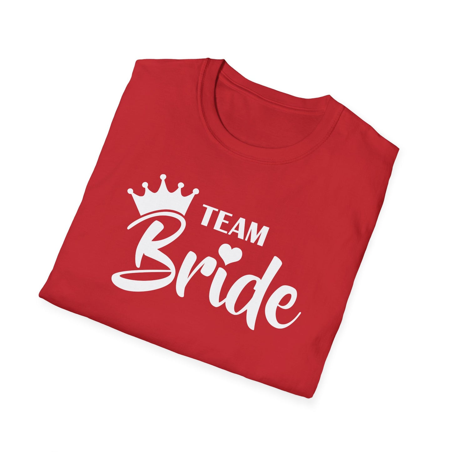 T-Shirt Bachelorette Team Bride Softstyle Unisex Tee
