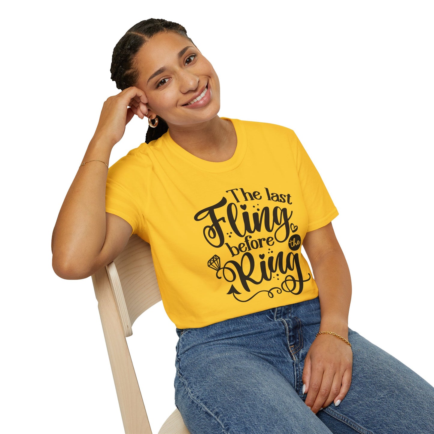 Bachelorette Softstyle T-Shirt - The Last Fling Before the Ring