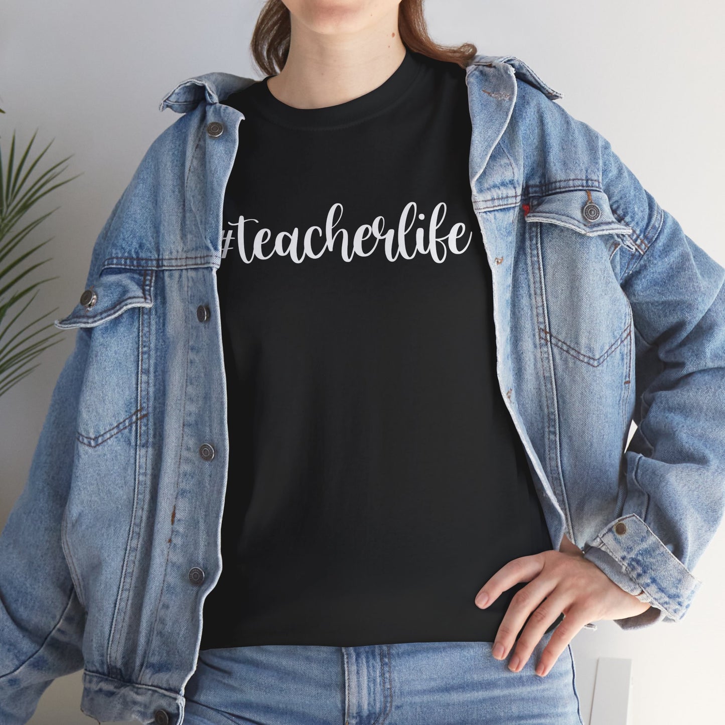#teacherlife Unisex Heavy Cotton Tee