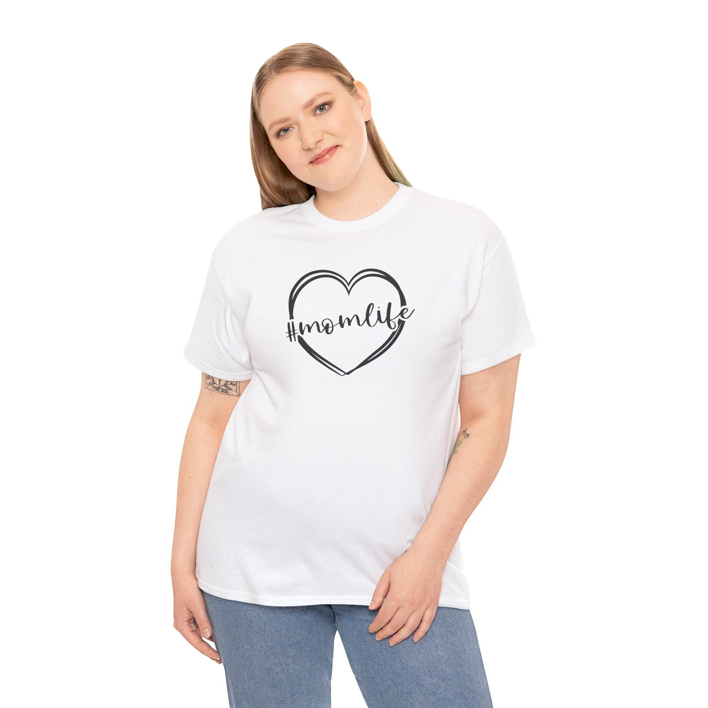 #momlife Unisex Heavy Cotton Tee