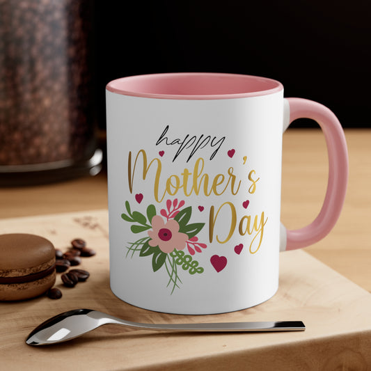 Happy Mother's Day Accent Coffee Mug, 11oz