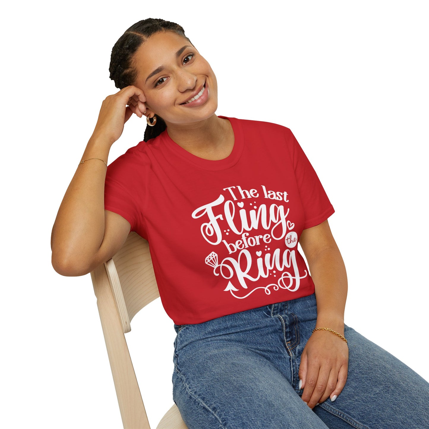 Bachelorette Softstyle T-Shirt - The Last Fling Before the Ring