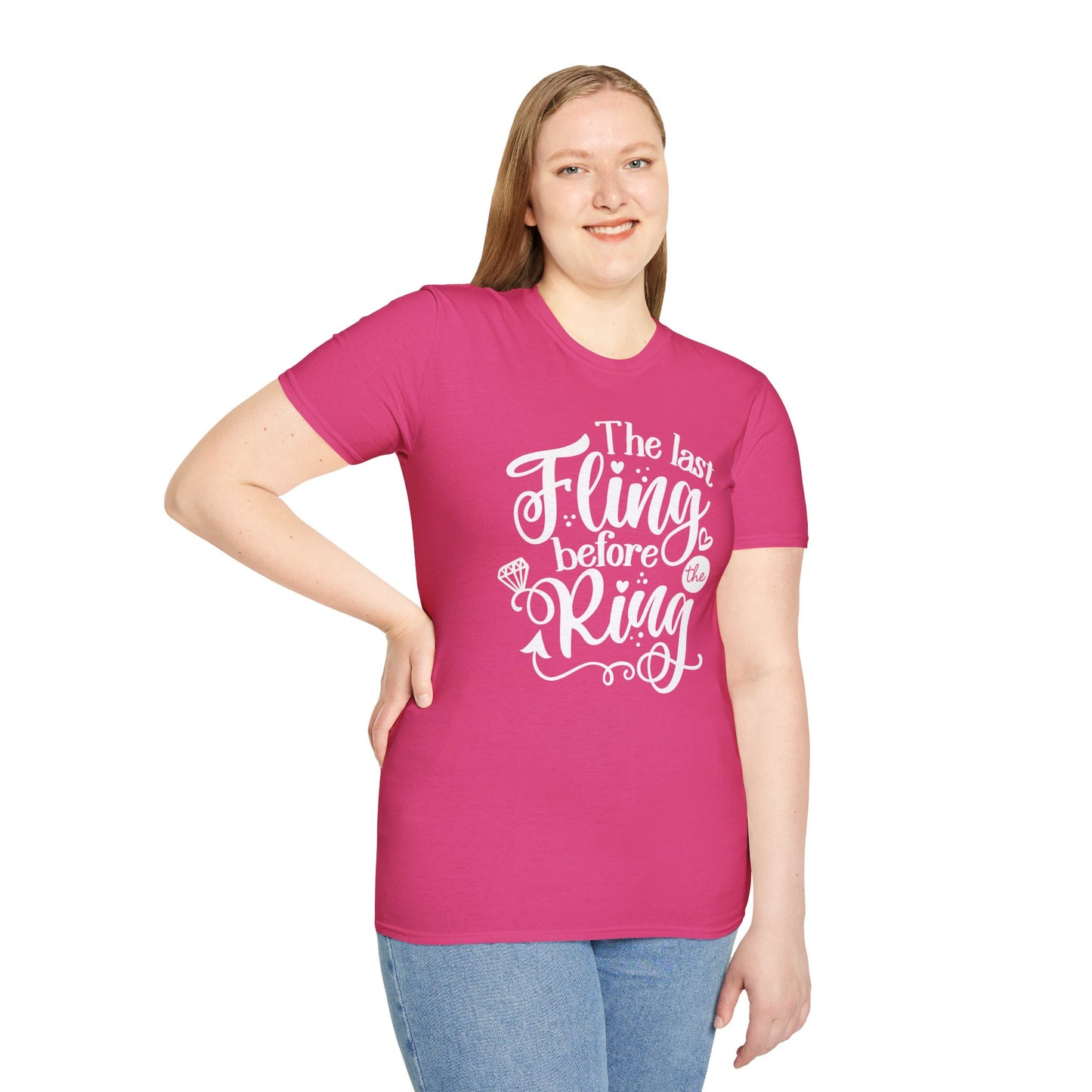 Bachelorette Softstyle T-Shirt - The Last Fling Before the Ring