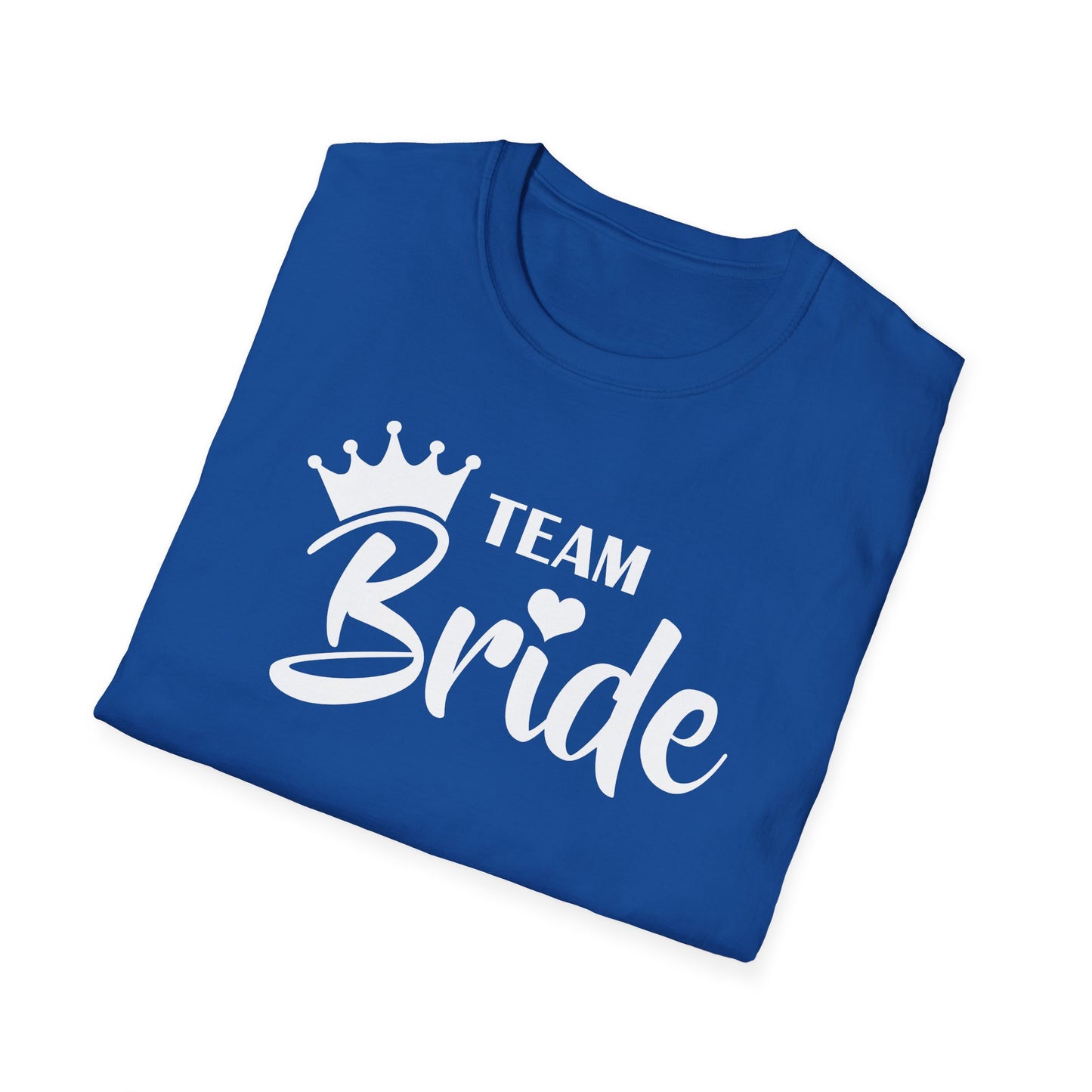 T-Shirt Bachelorette Team Bride Softstyle Unisex Tee