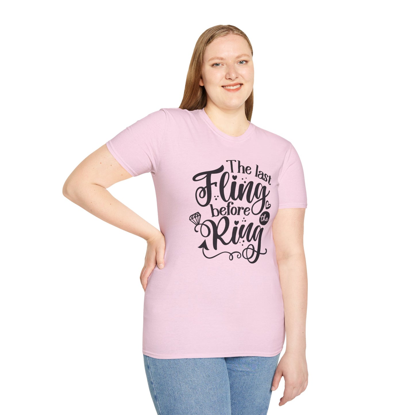 Bachelorette Softstyle T-Shirt - The Last Fling Before the Ring