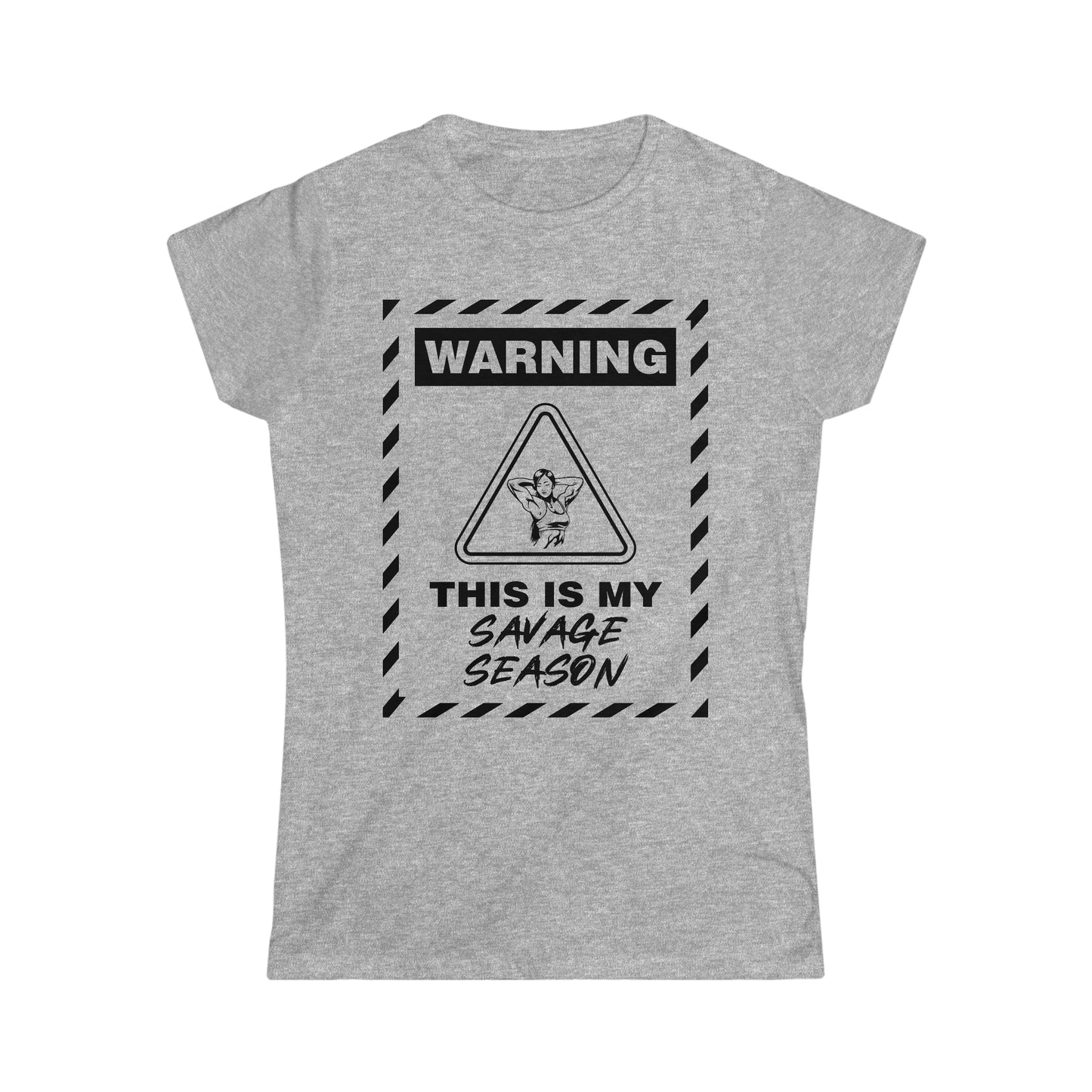 Savage Season Graphic Tee for Women, Softstyle Tee