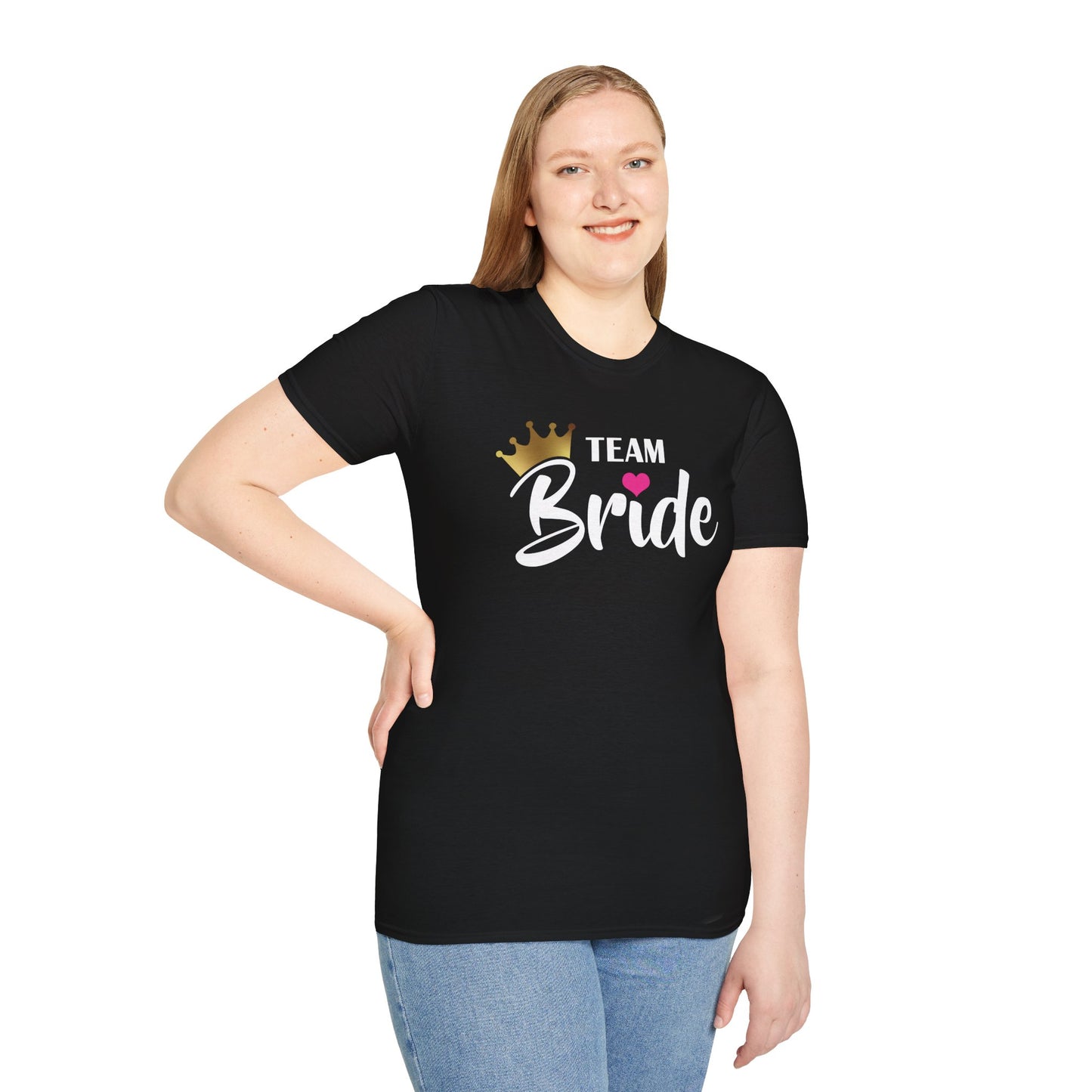 T-Shirt Bachelorette Team Bride Softstyle Unisex Tee