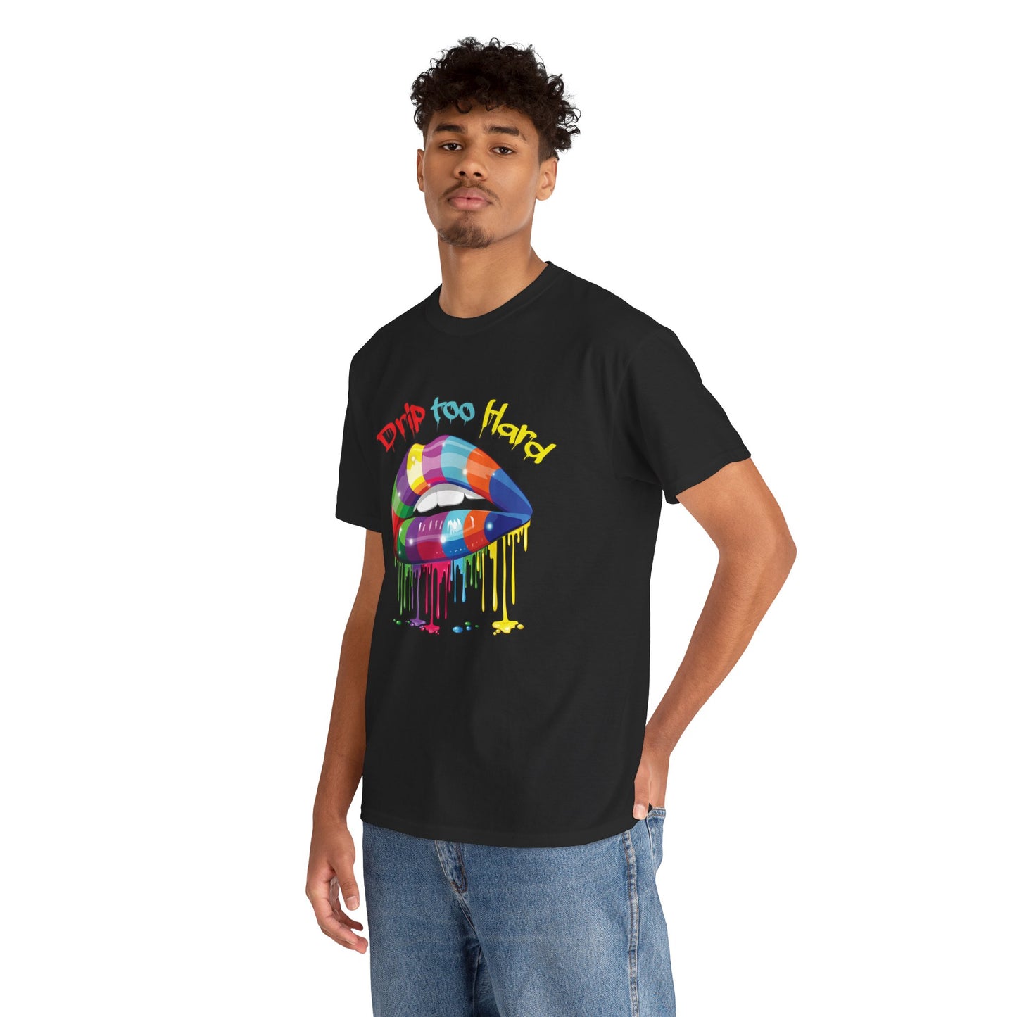 Fun Colorful Stylish Unisex Heavy Cotton Tee