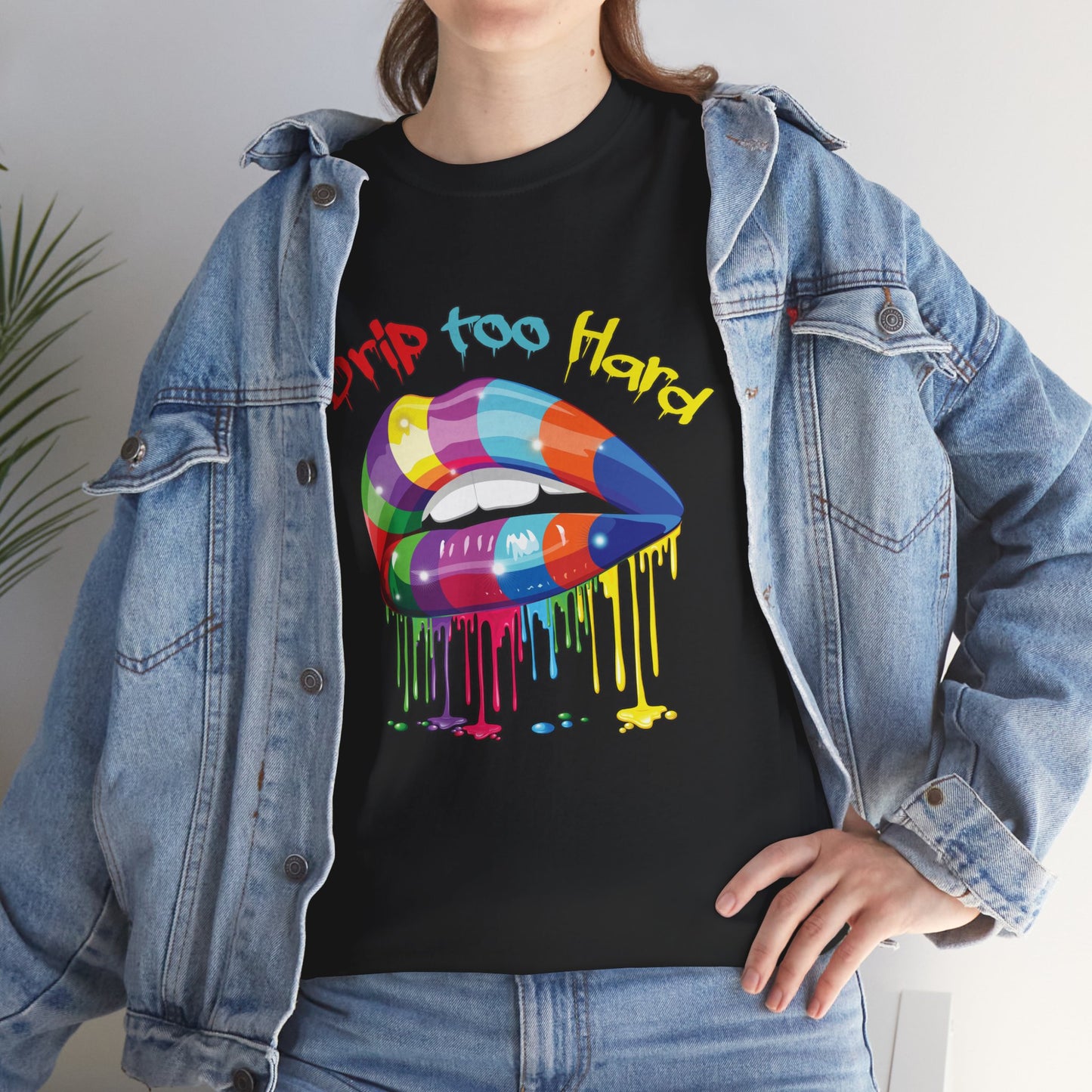 Fun Colorful Stylish Unisex Heavy Cotton Tee