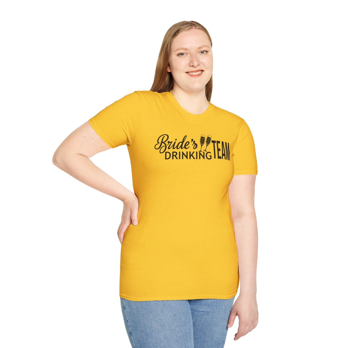 Bachelorette Party T-Shirt - Bride's Drinking Team