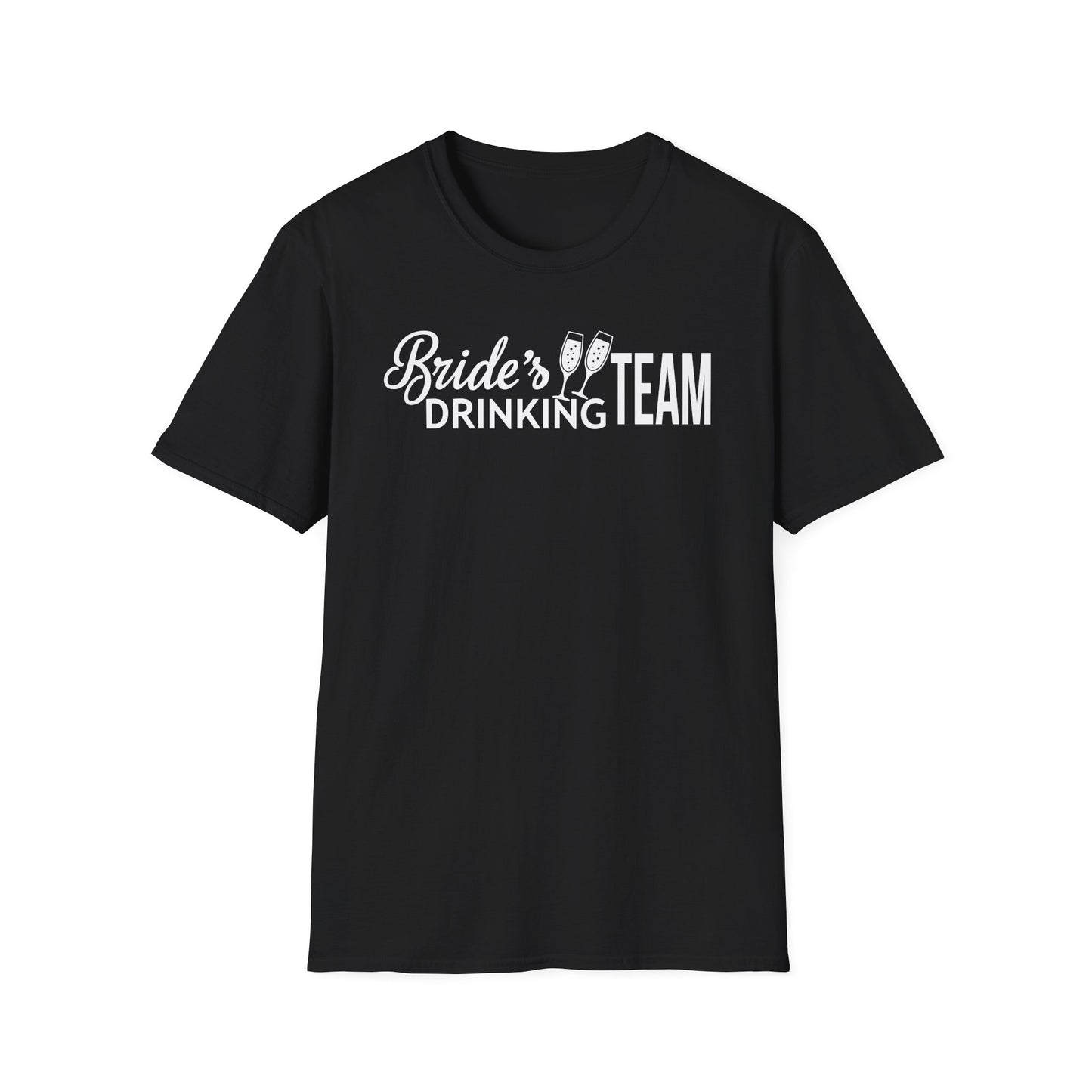 Bachelorette Party T-Shirt - Bride's Drinking Team