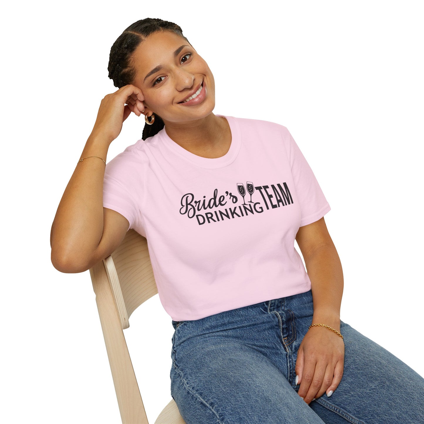Bachelorette Party T-Shirt - Bride's Drinking Team