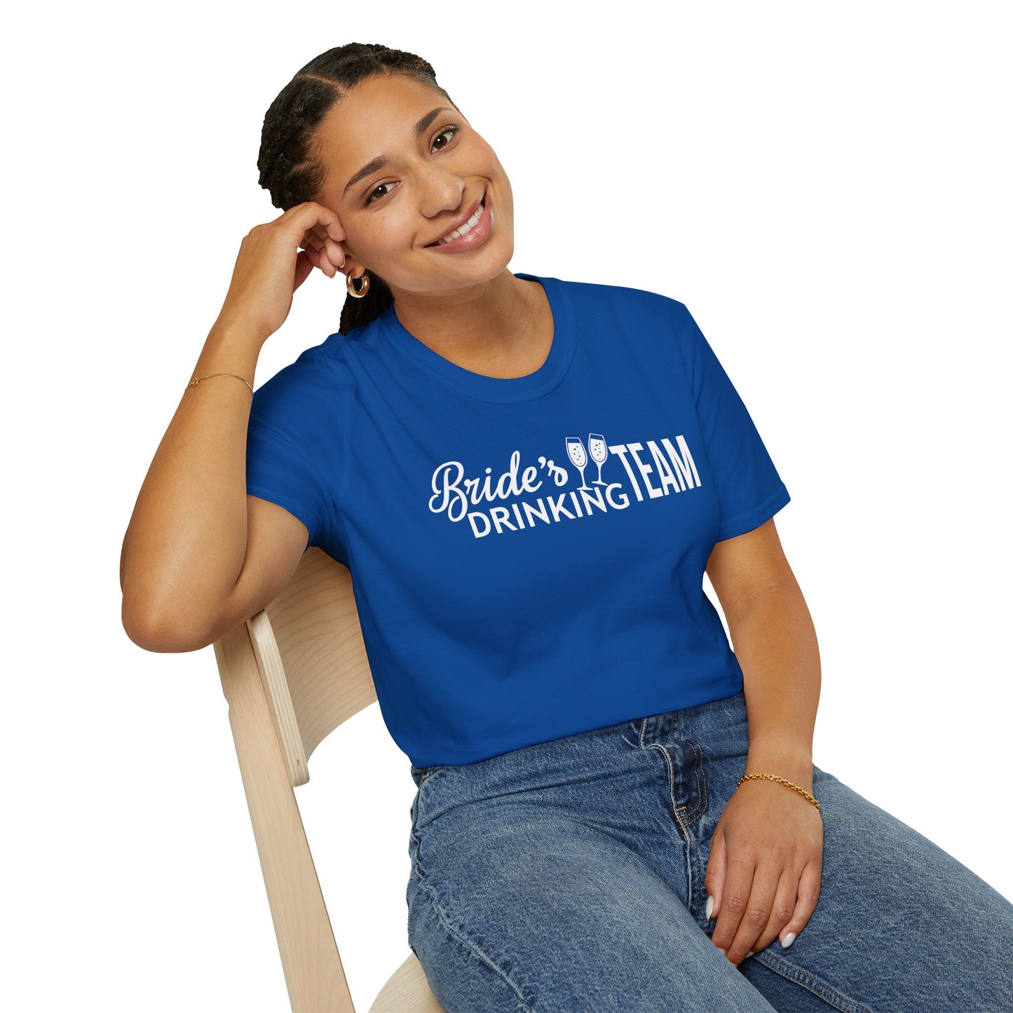 Bachelorette Party T-Shirt - Bride's Drinking Team