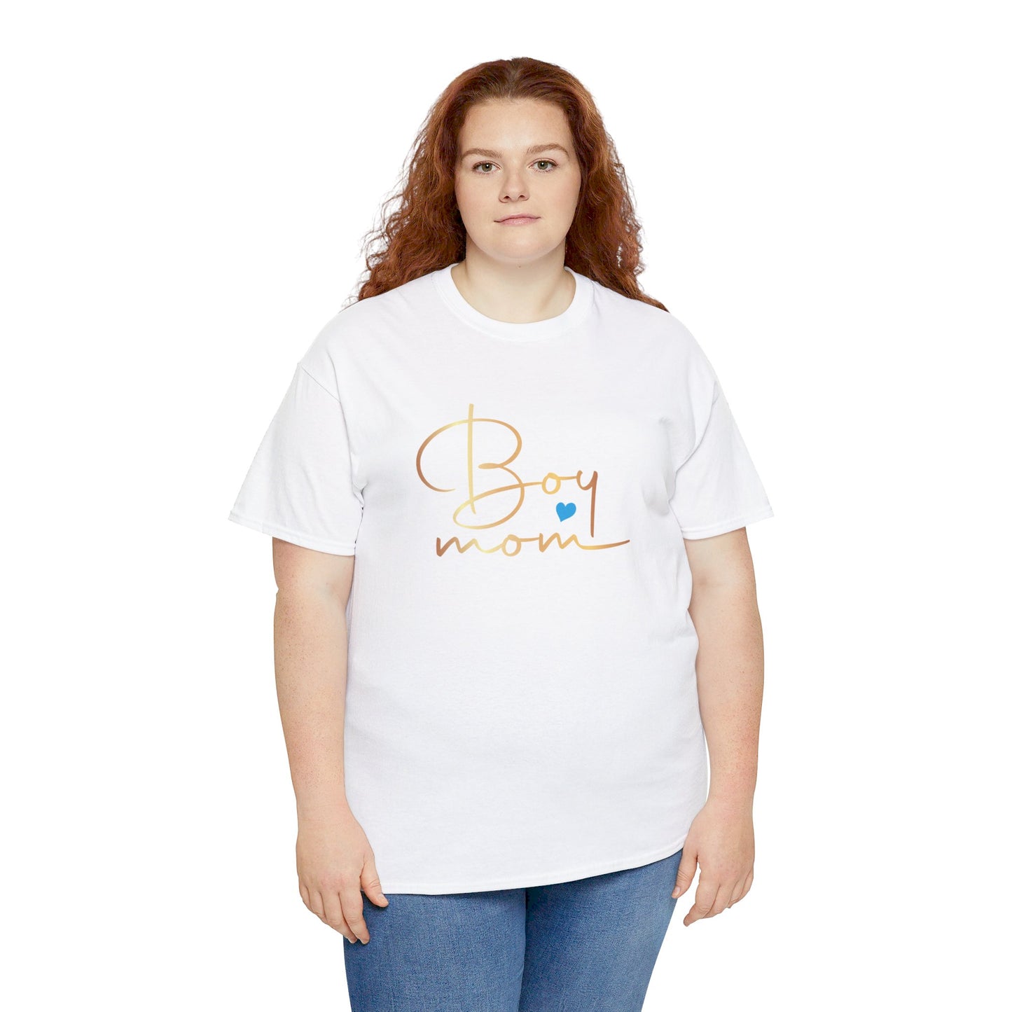 Boy Mom Unisex Heavy Cotton Tee