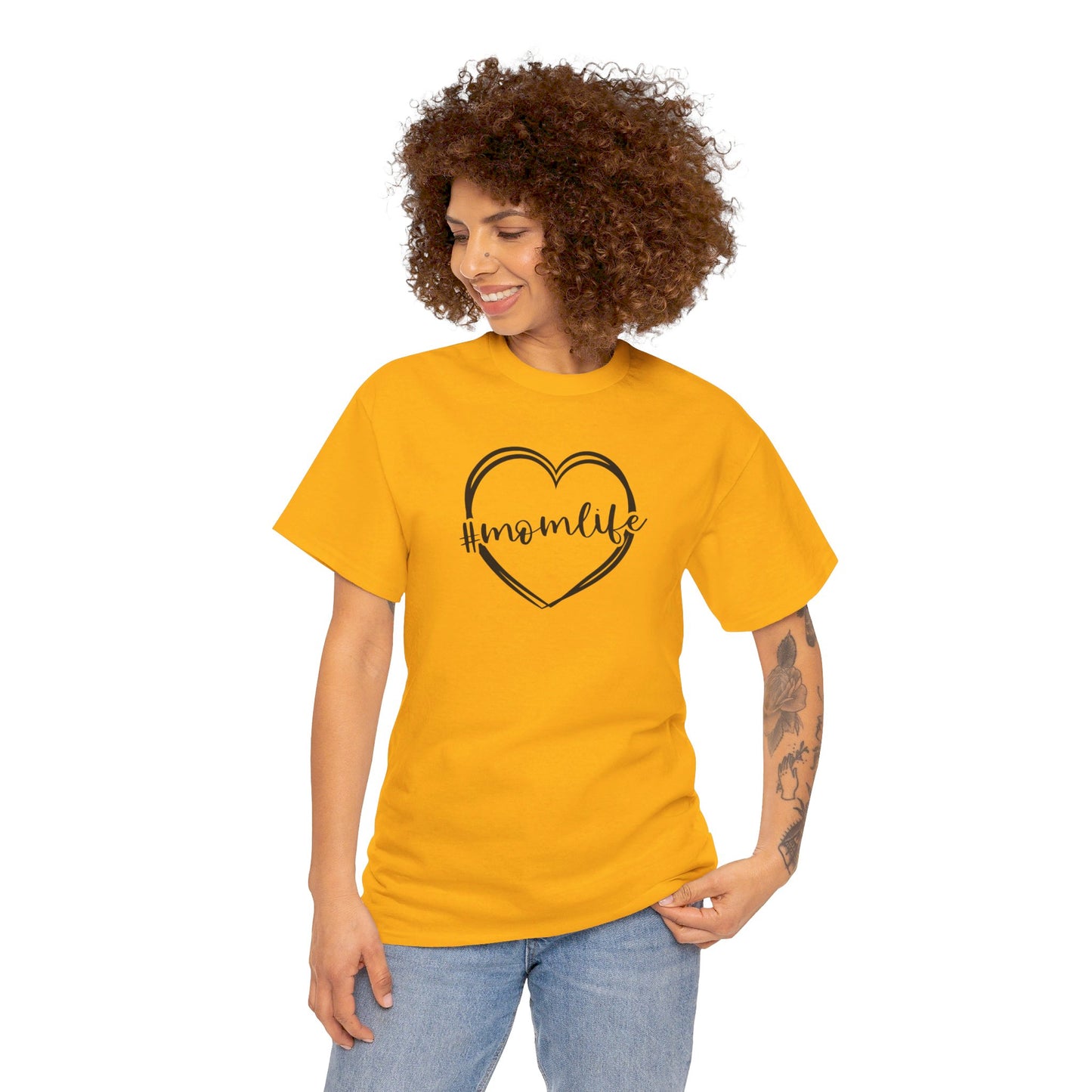#momlife Unisex Heavy Cotton Tee