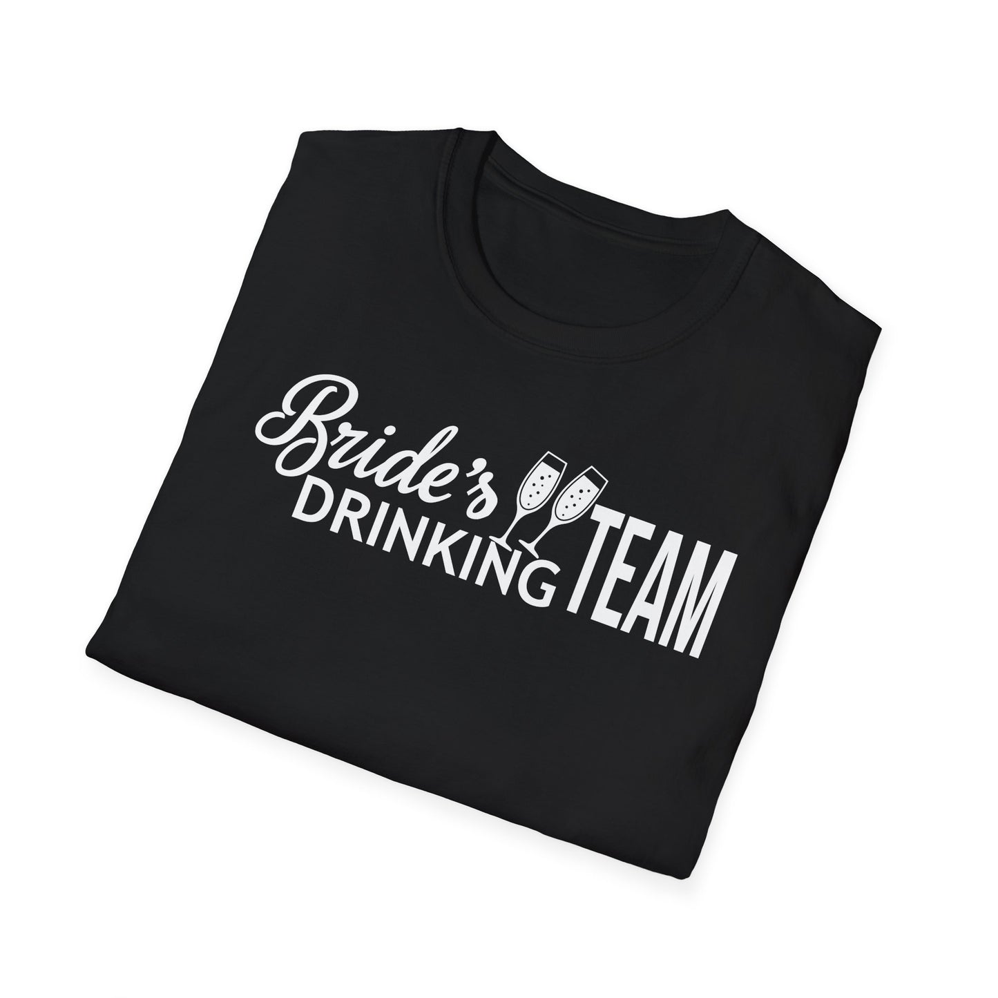 Bachelorette Party T-Shirt - Bride's Drinking Team