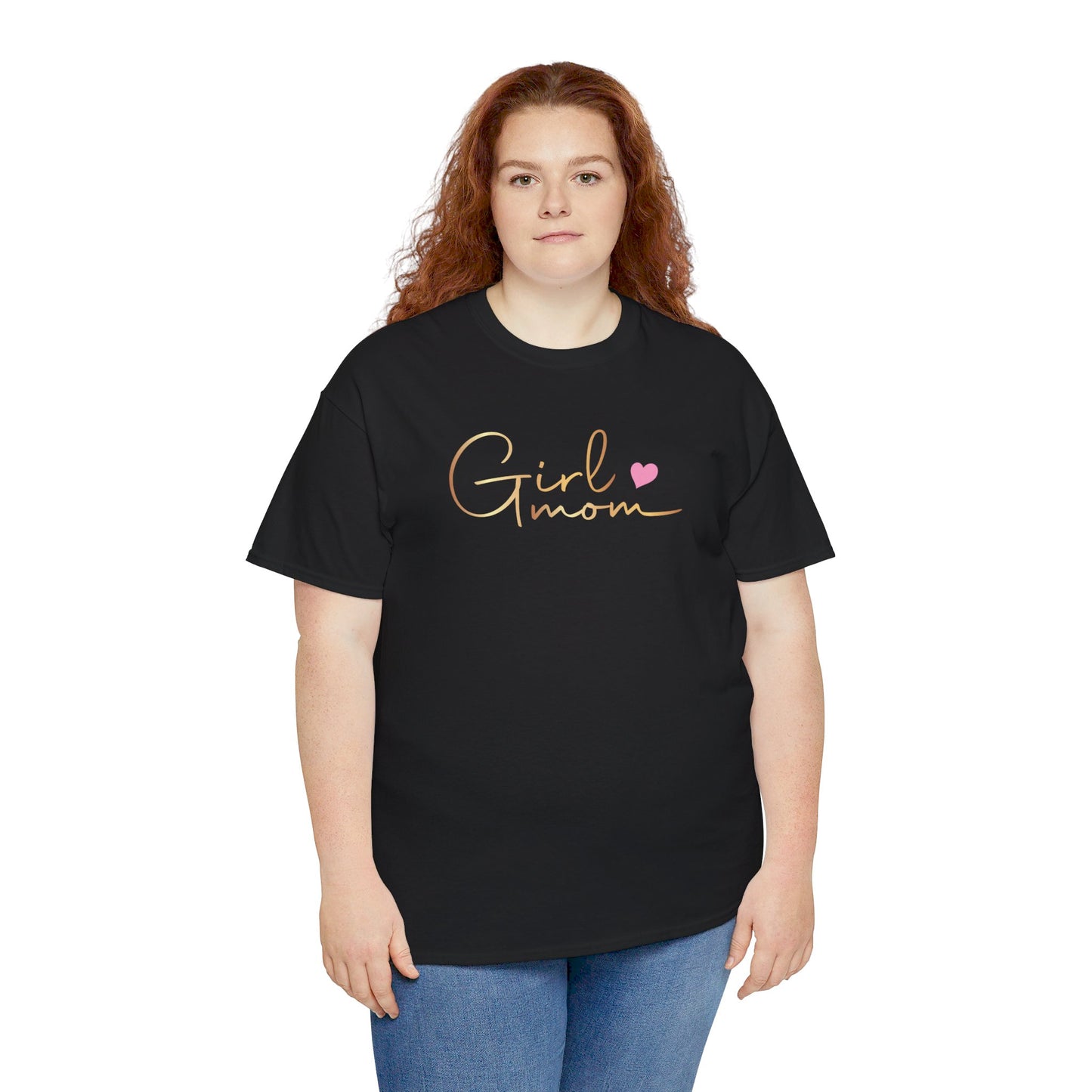 Girl Mom Unisex Heavy Cotton Tee