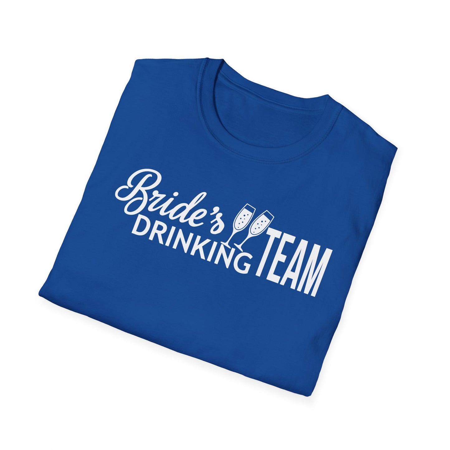 Bachelorette Party T-Shirt - Bride's Drinking Team