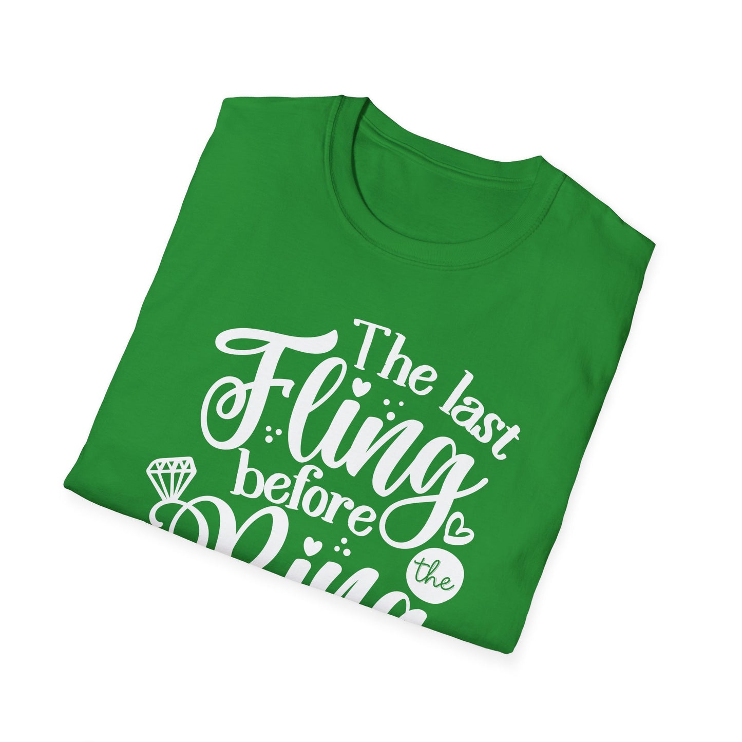 Bachelorette Softstyle T-Shirt - The Last Fling Before the Ring