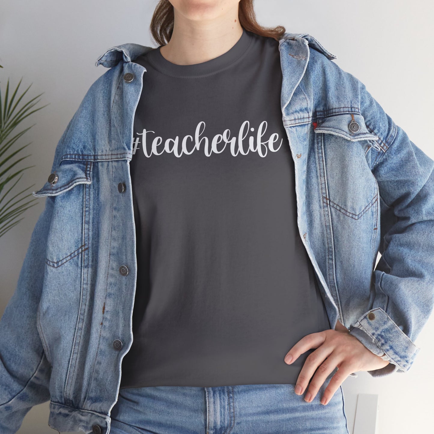 #teacherlife Unisex Heavy Cotton Tee