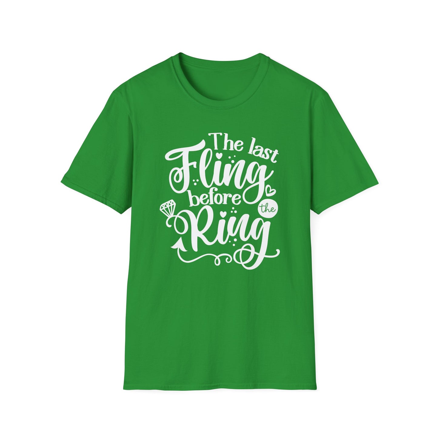 Bachelorette Softstyle T-Shirt - The Last Fling Before the Ring