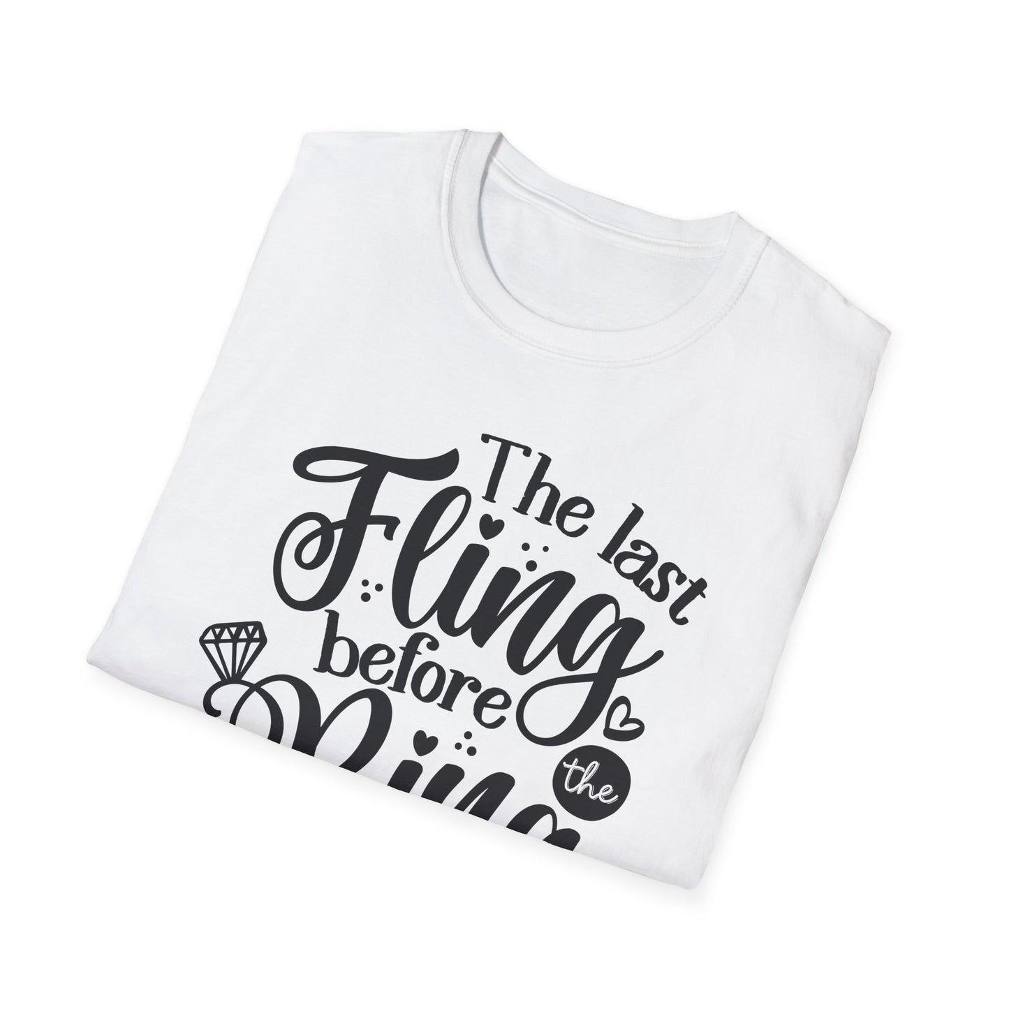 Bachelorette Softstyle T-Shirt - The Last Fling Before the Ring