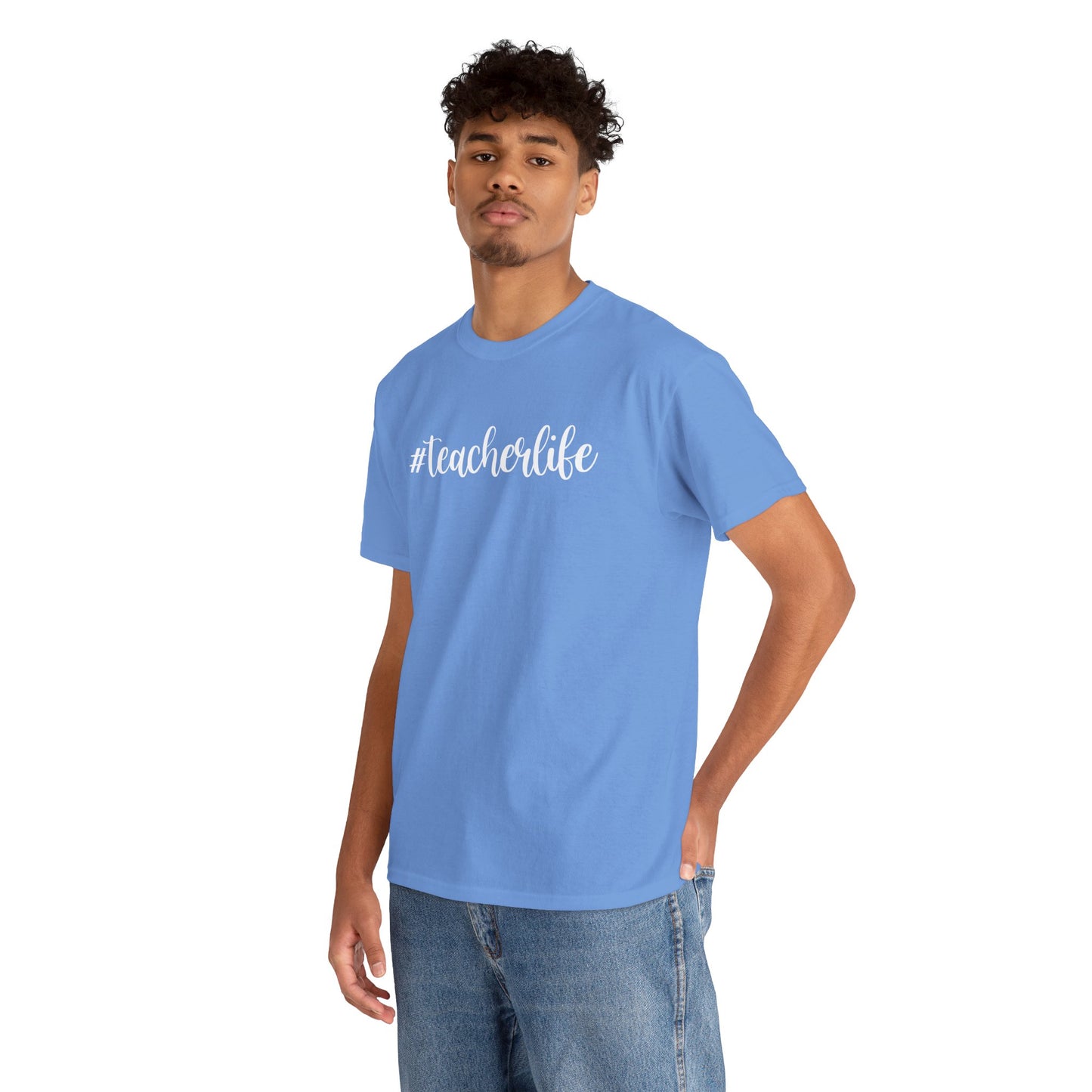 #teacherlife Unisex Heavy Cotton Tee