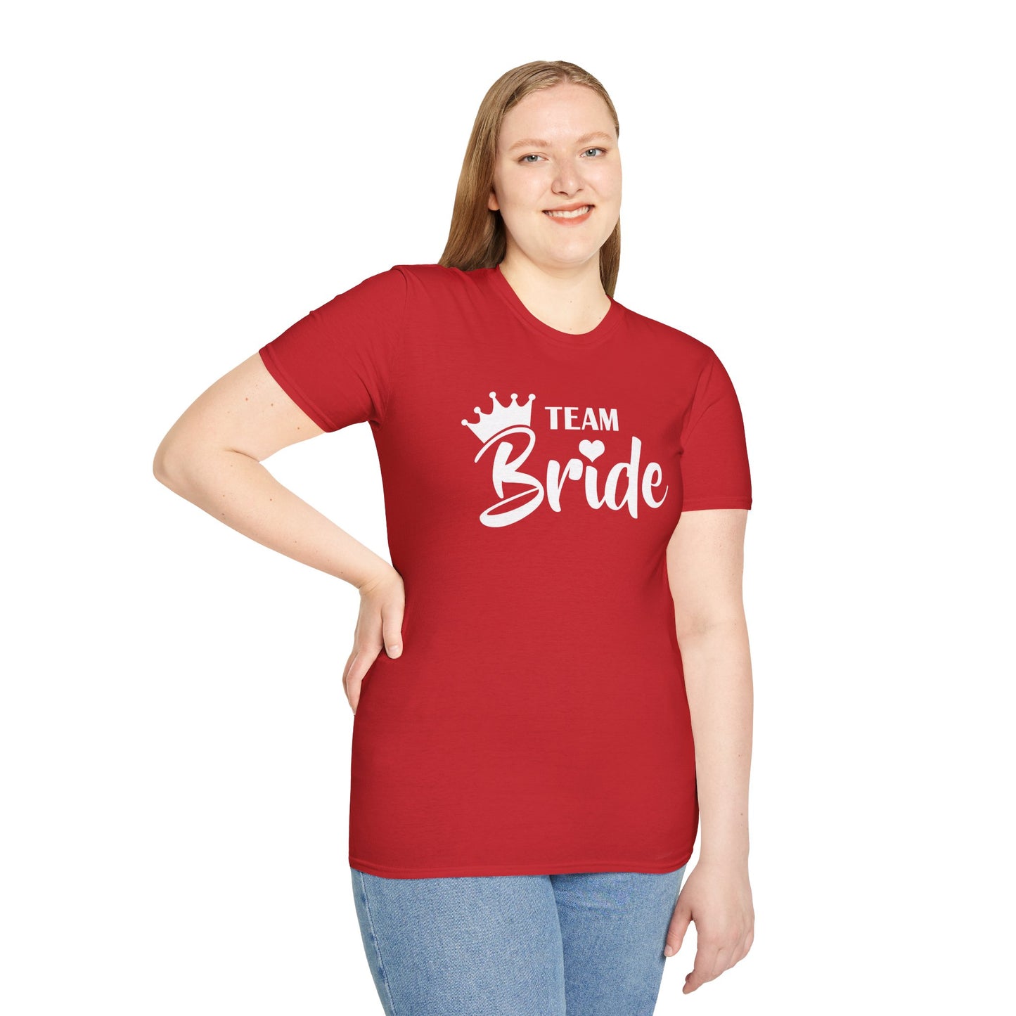 T-Shirt Bachelorette Team Bride Softstyle Unisex Tee