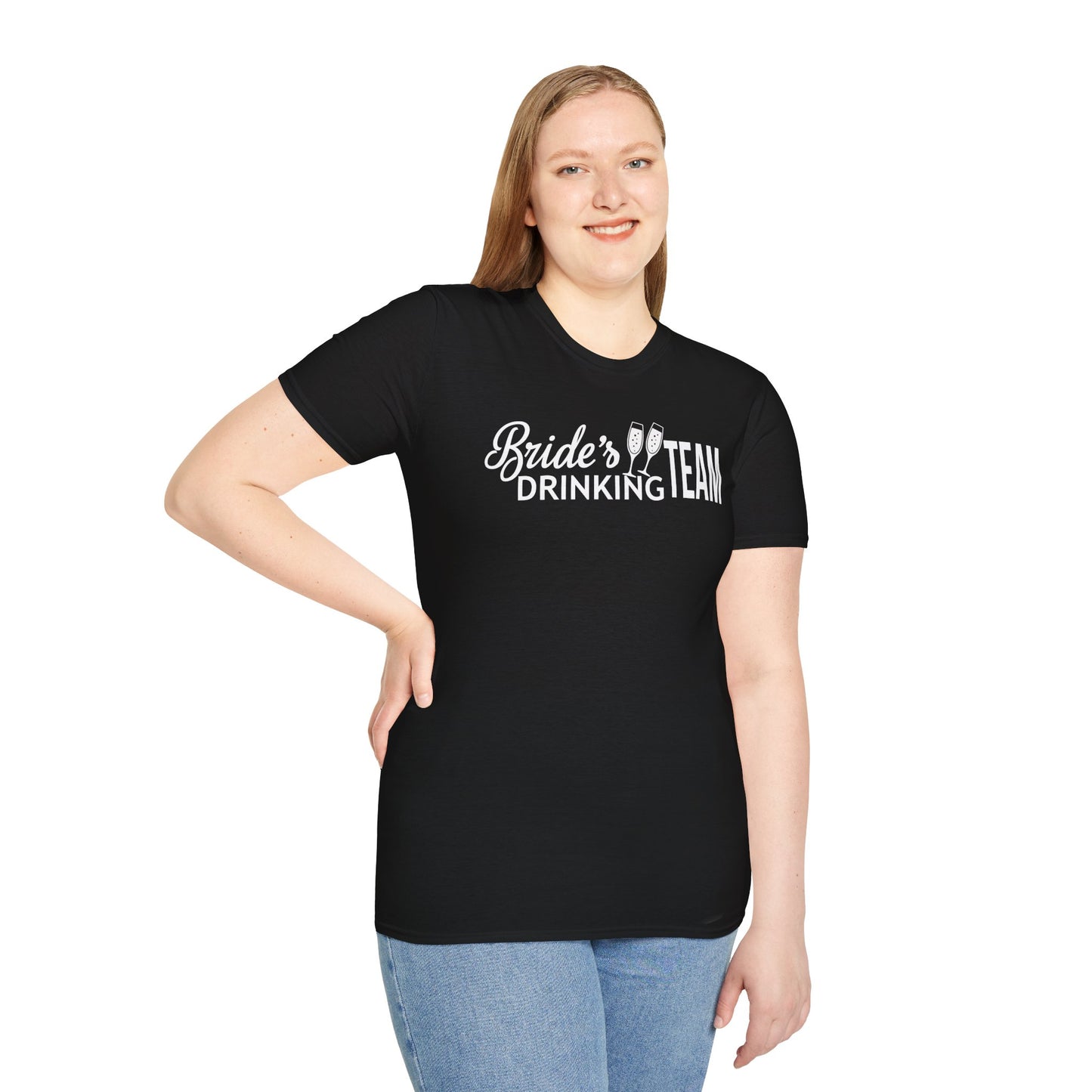 Bachelorette Party T-Shirt - Bride's Drinking Team