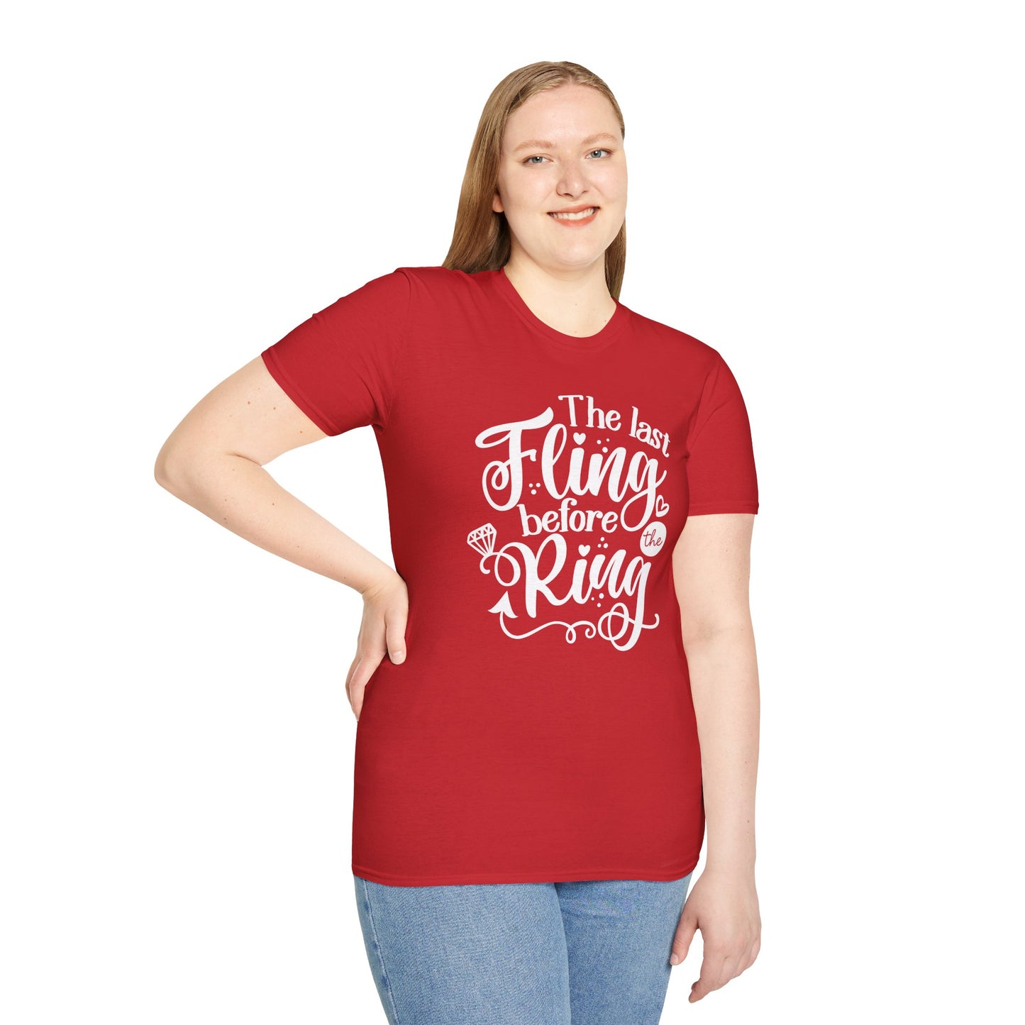 Bachelorette Softstyle T-Shirt - The Last Fling Before the Ring