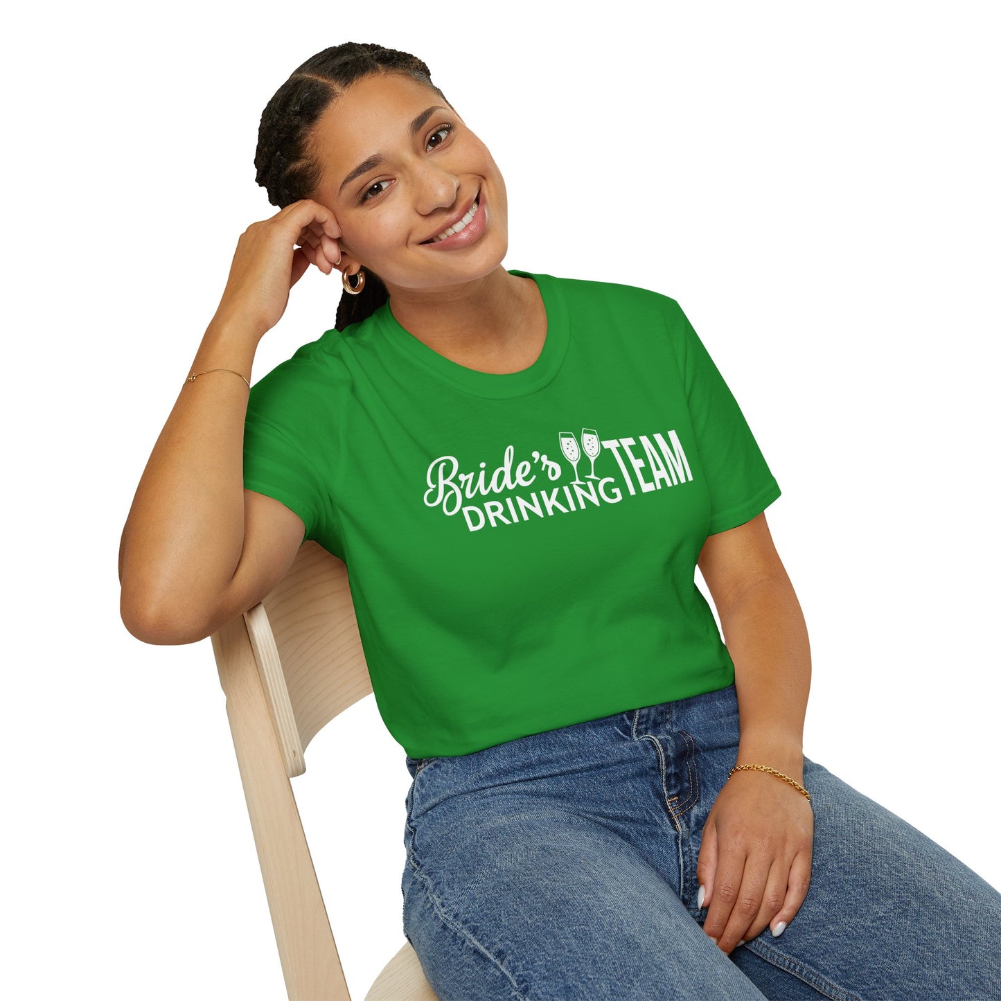 Bachelorette Party T-Shirt - Bride's Drinking Team