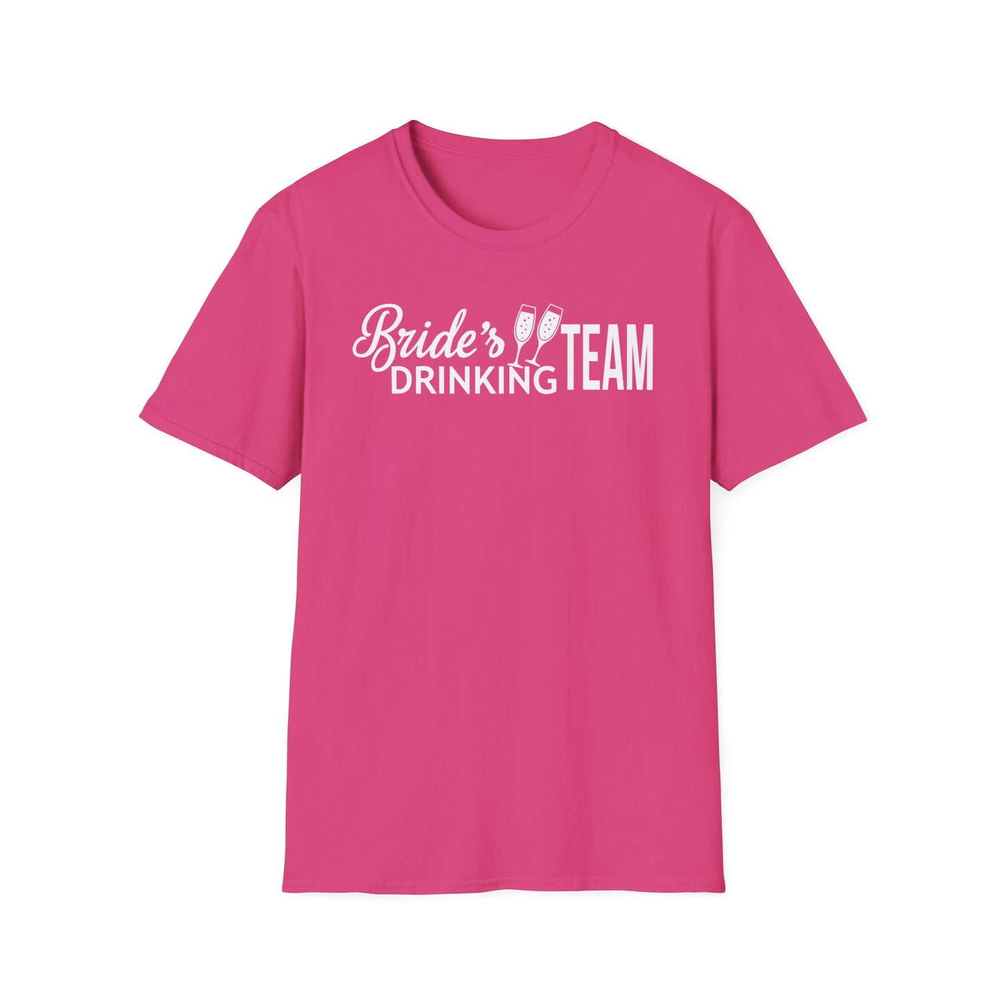 Bachelorette Party T-Shirt - Bride's Drinking Team