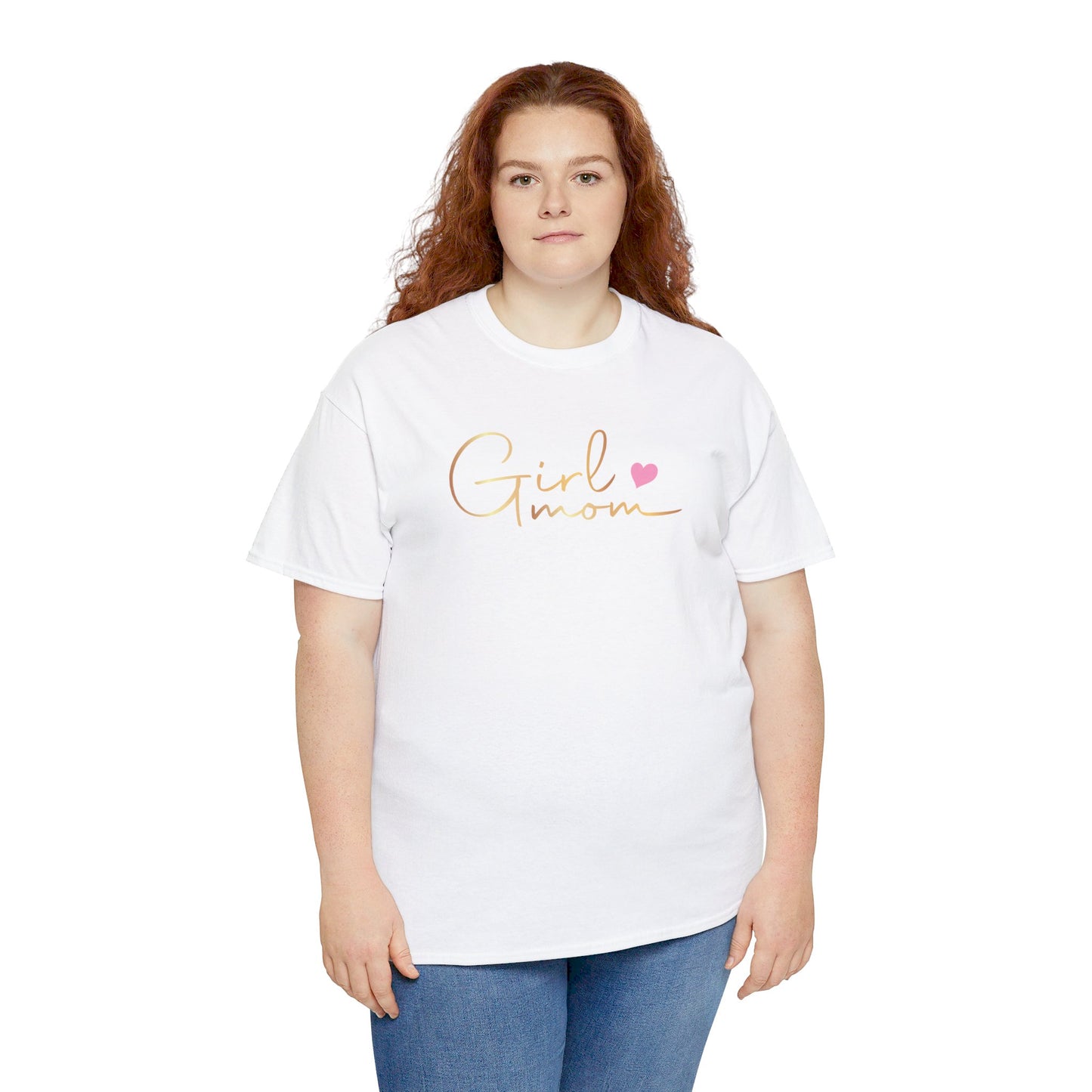 Girl Mom Unisex Heavy Cotton Tee