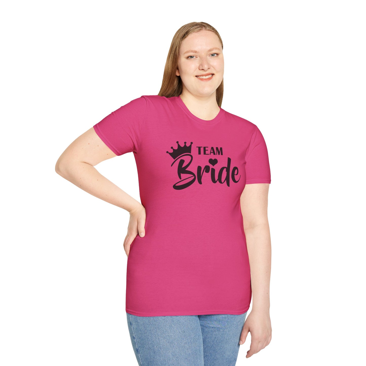 T-Shirt Bachelorette Team Bride Softstyle Unisex Tee